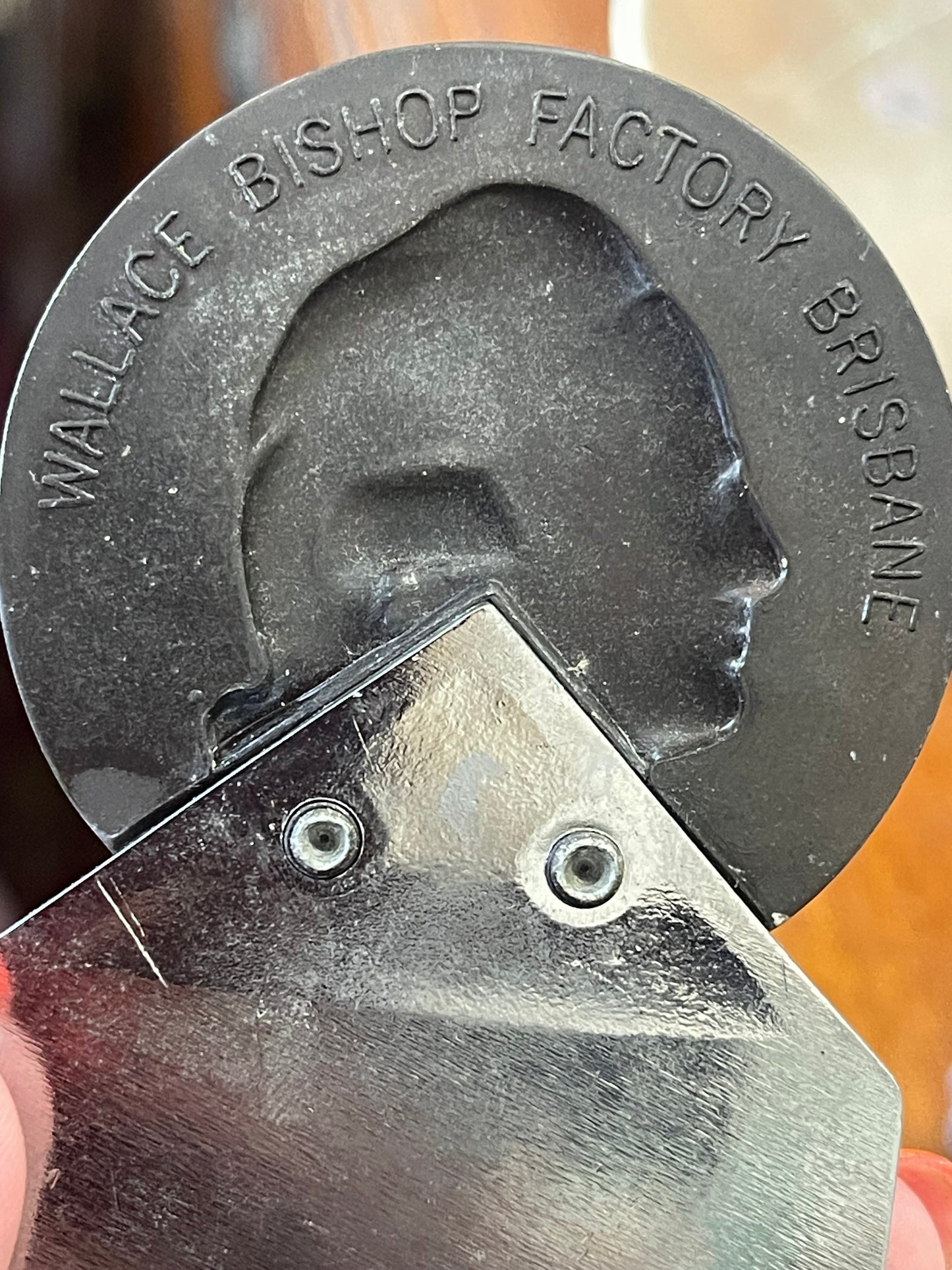 1970 Ampol Trial Competitor badge commemorating the 200th anniversary of Captain James Cook's landing in Australia.
