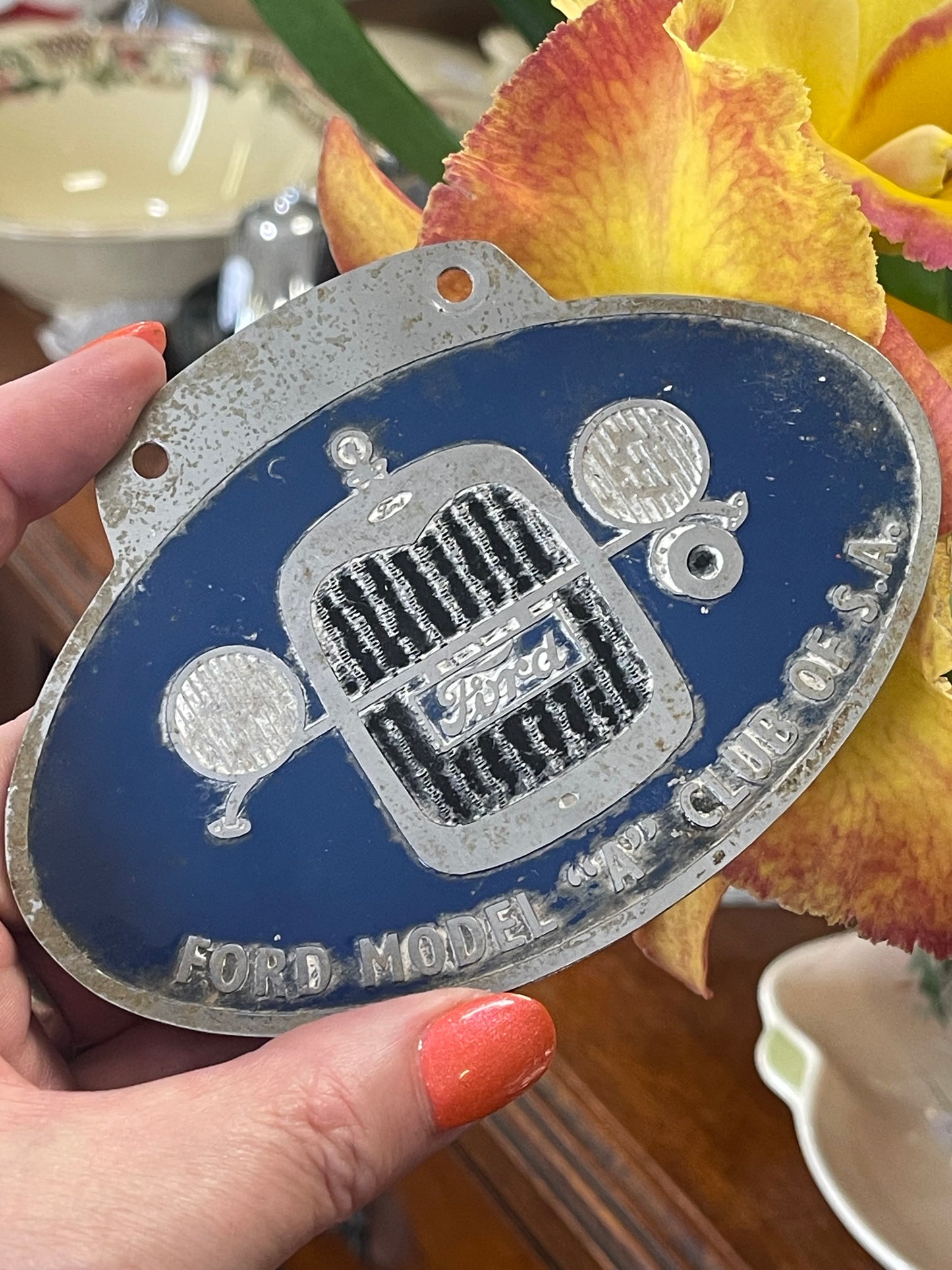 Ford Model "A" Club of South Australia car badge