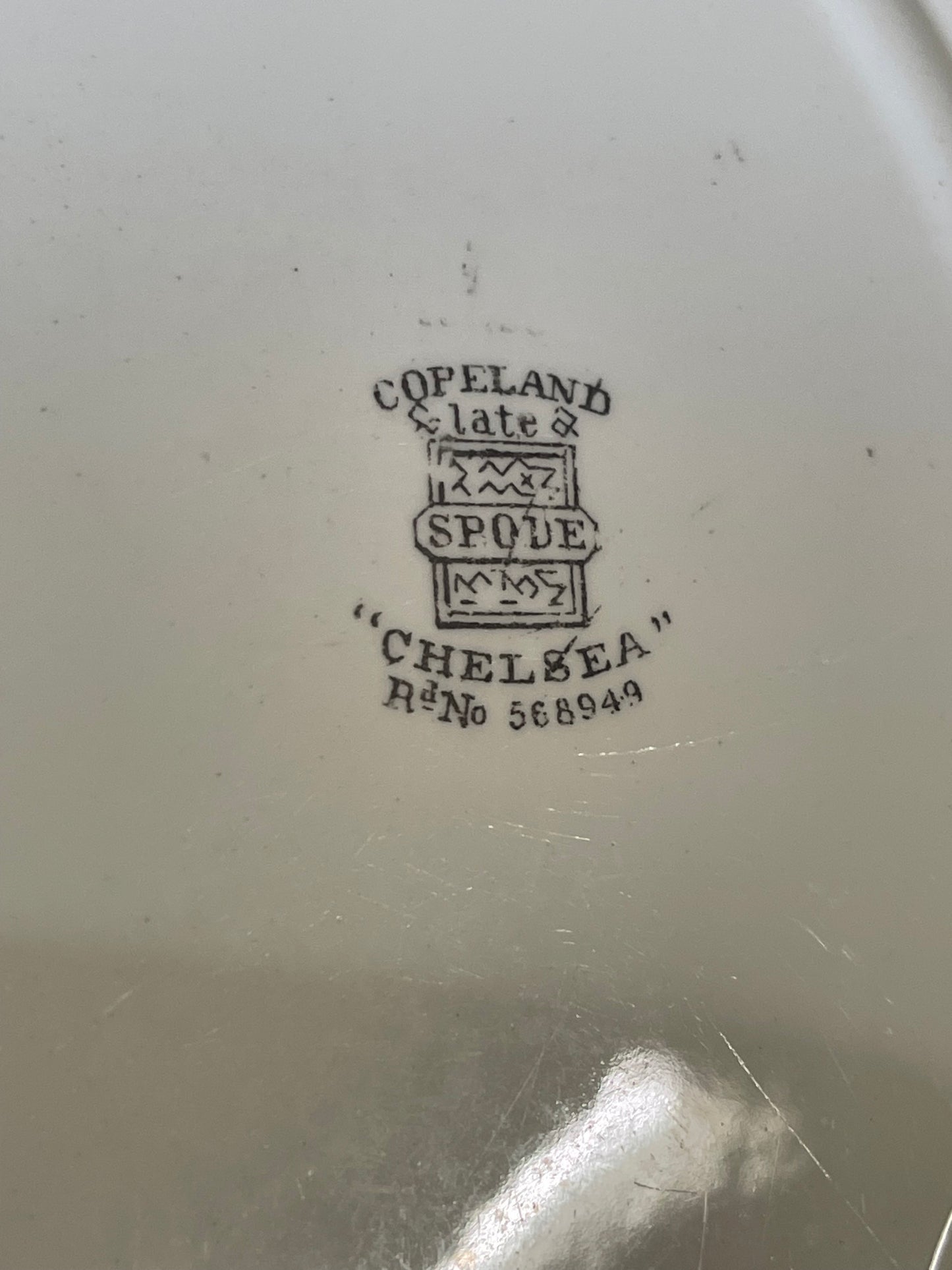 Antique Copeland Spode Chelsea large Plate