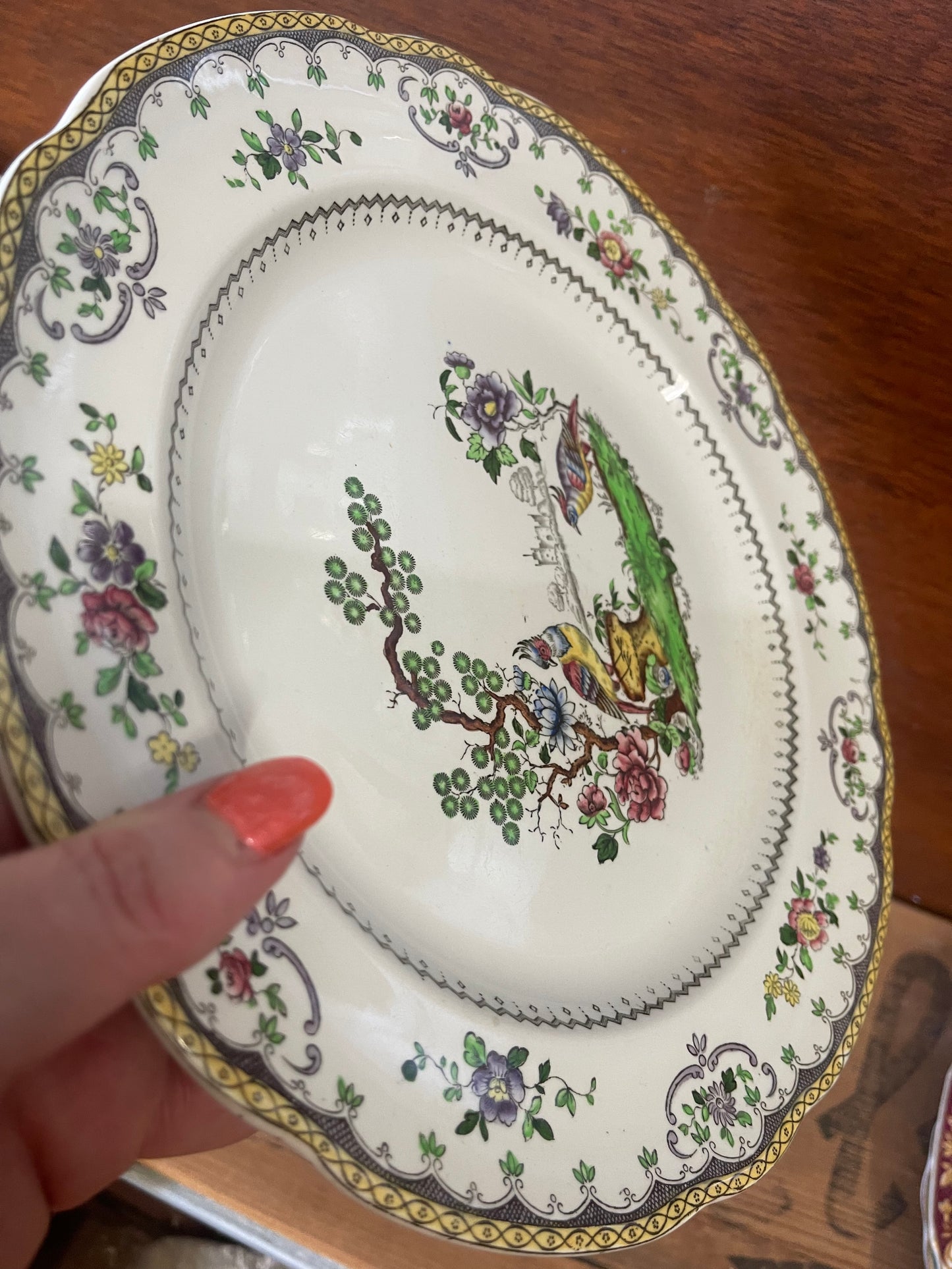 Antique Copeland Spode Chelsea large Plate