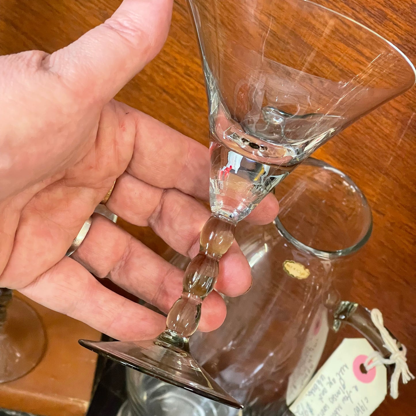 Polish Crystal Cocktail Set — 1960s