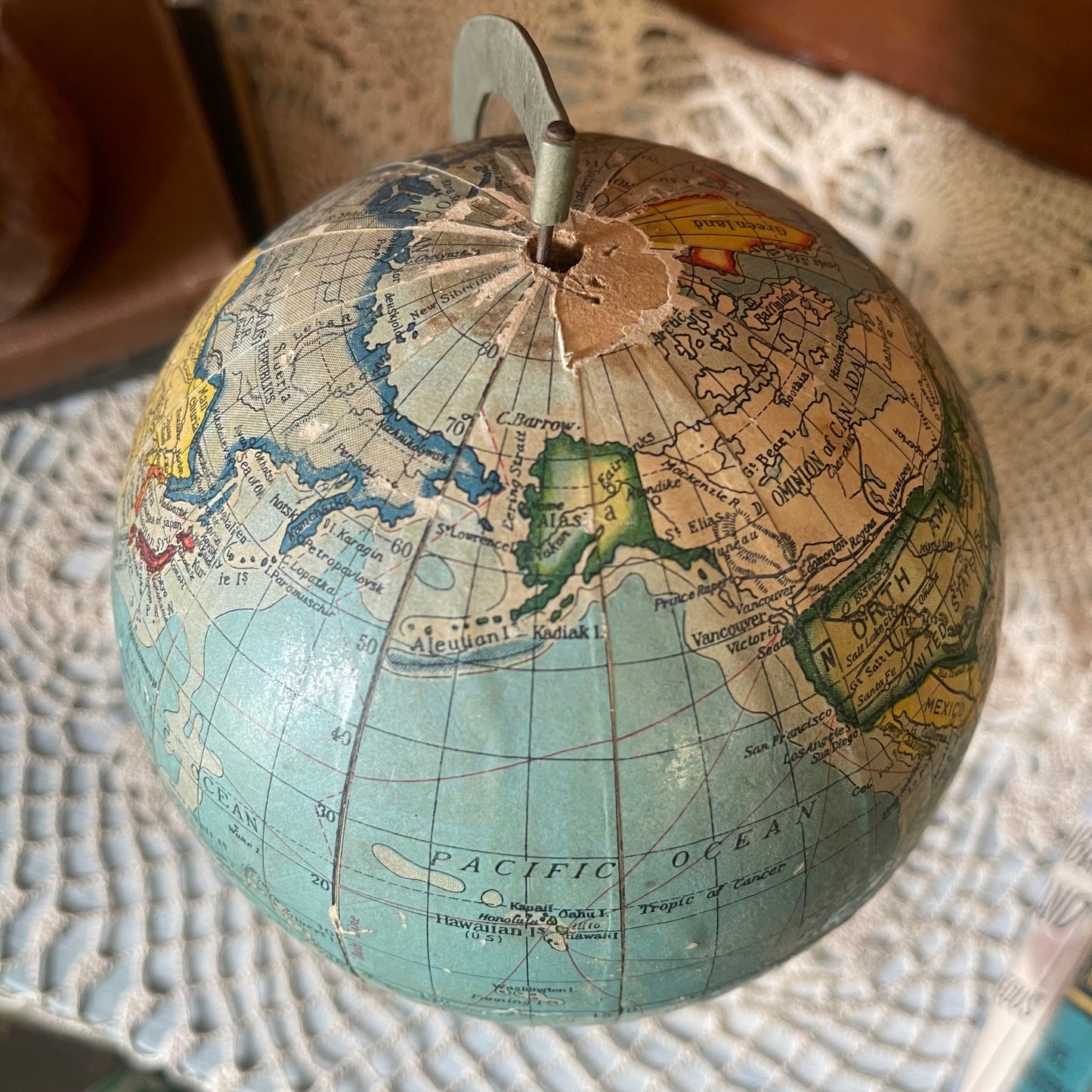Small Japanese Paper Globe – c.1950