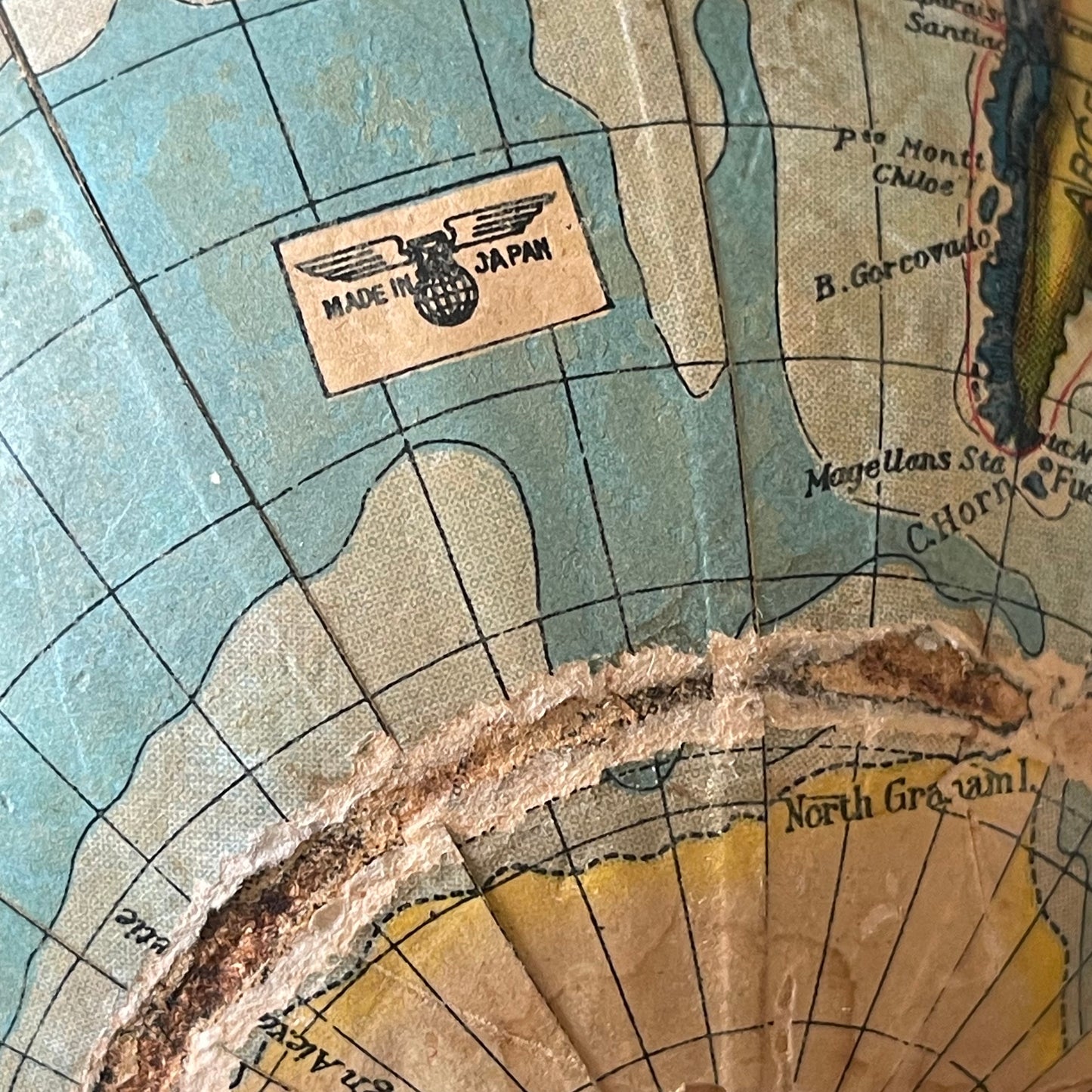 Small Japanese Paper Globe – c.1950