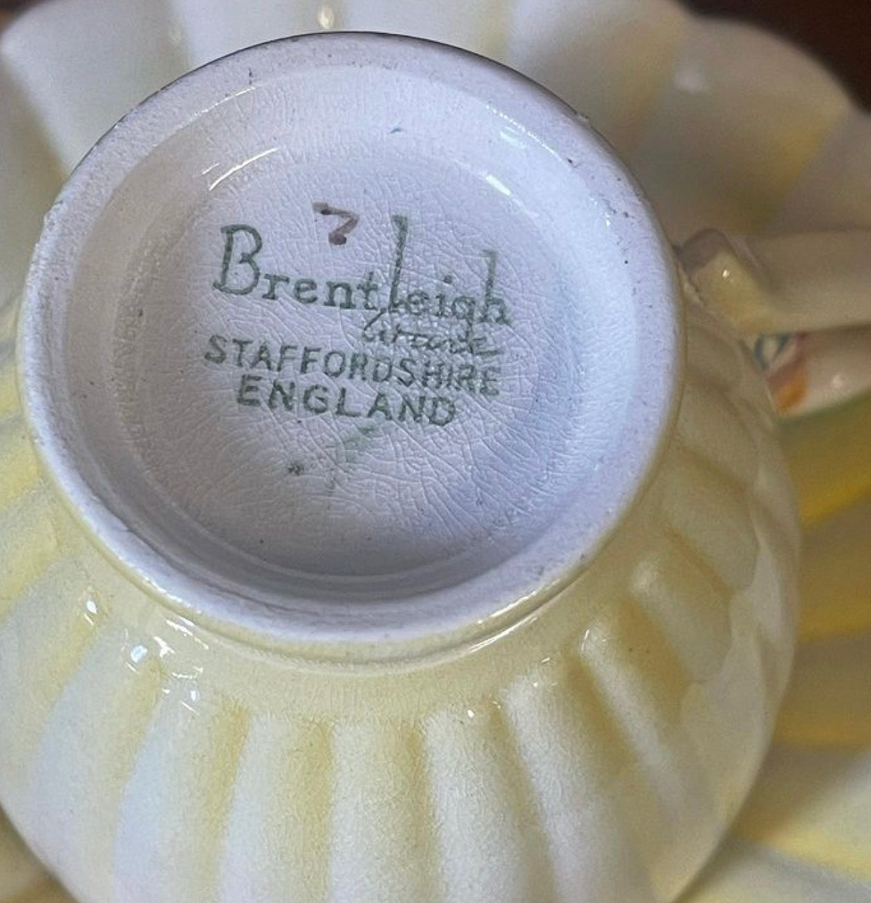 1930s Brentleigh Ware children’s Teacups or espresso set