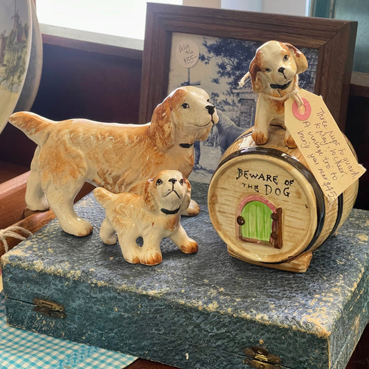 “Beware of the Dog” Trio — c.1950s