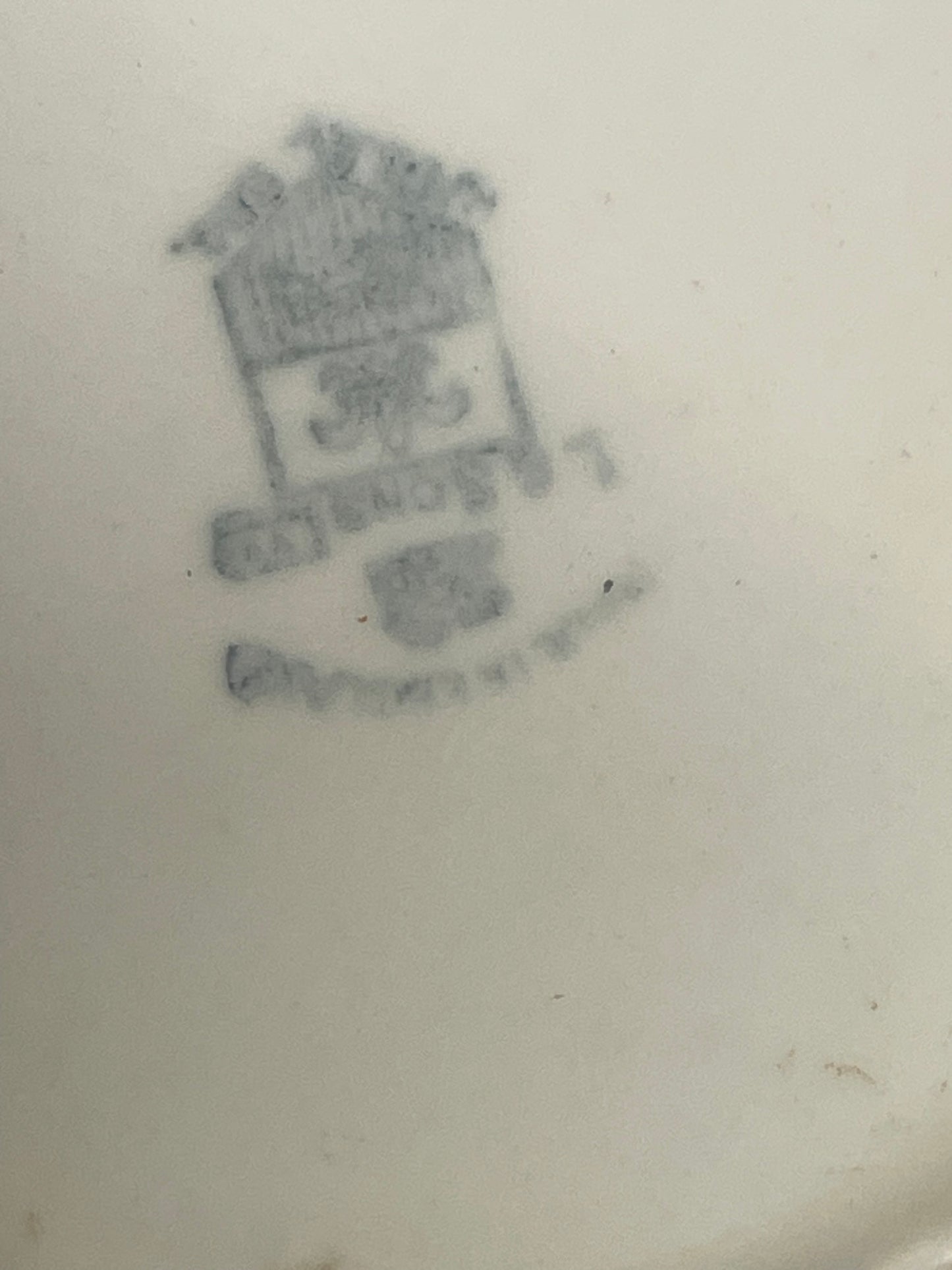 English Pastoral Ceramic Jug – c. 1900–1920