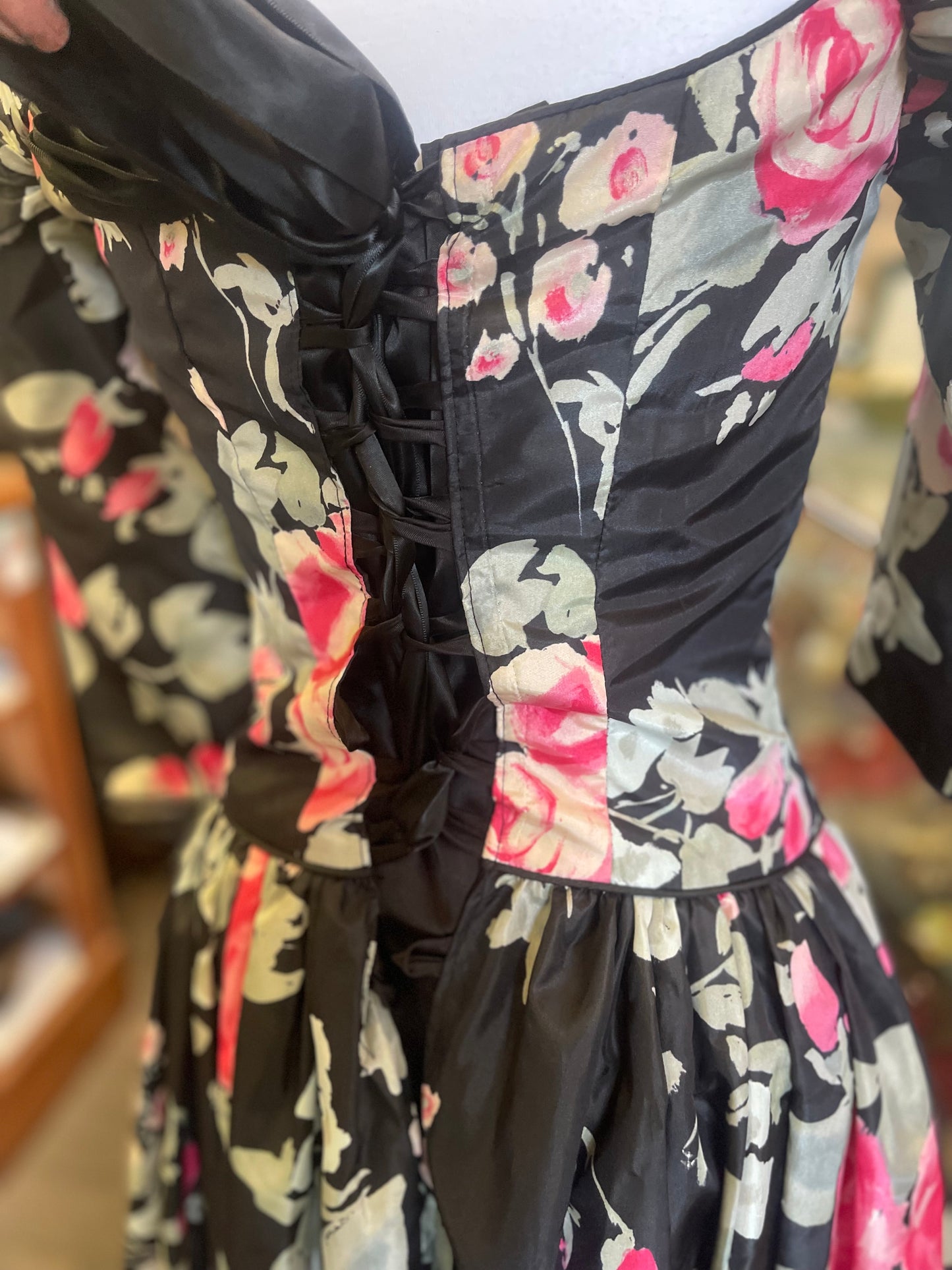 Elizabeth de la Vega Vintage Evening Gown — Adjustable Fit (AUS 10–14)