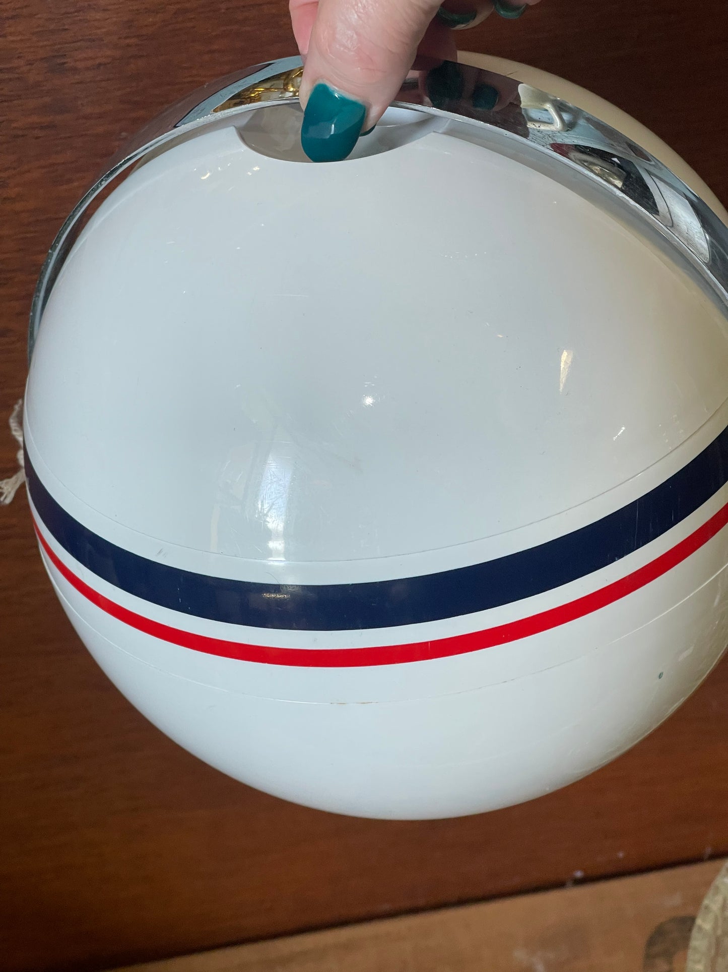 1970s Guzzini Ice Bucket 'Pagoda' by Paolo Tilche, Italy