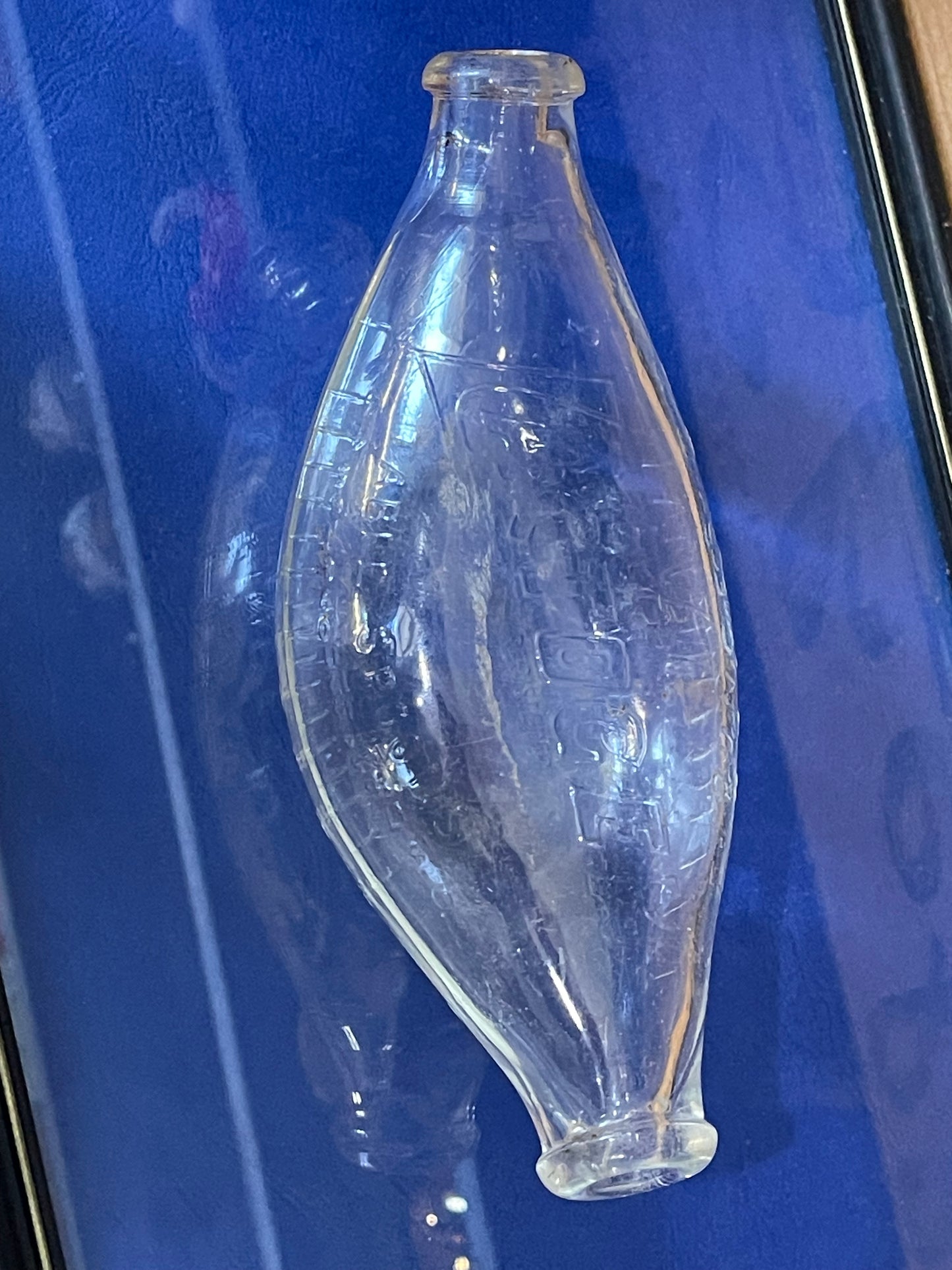 Vintage “Lactogen” Banana-Style Glass Baby Feeder (c.1930s–50s)