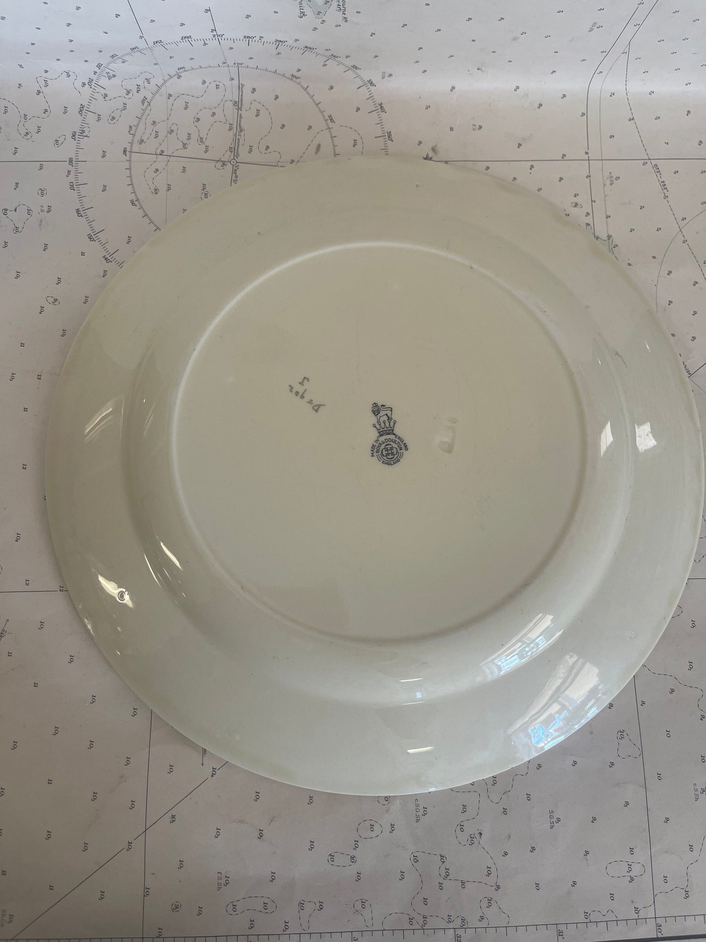 Vintage 1930s Royal Doulton Plate “The Admiral”