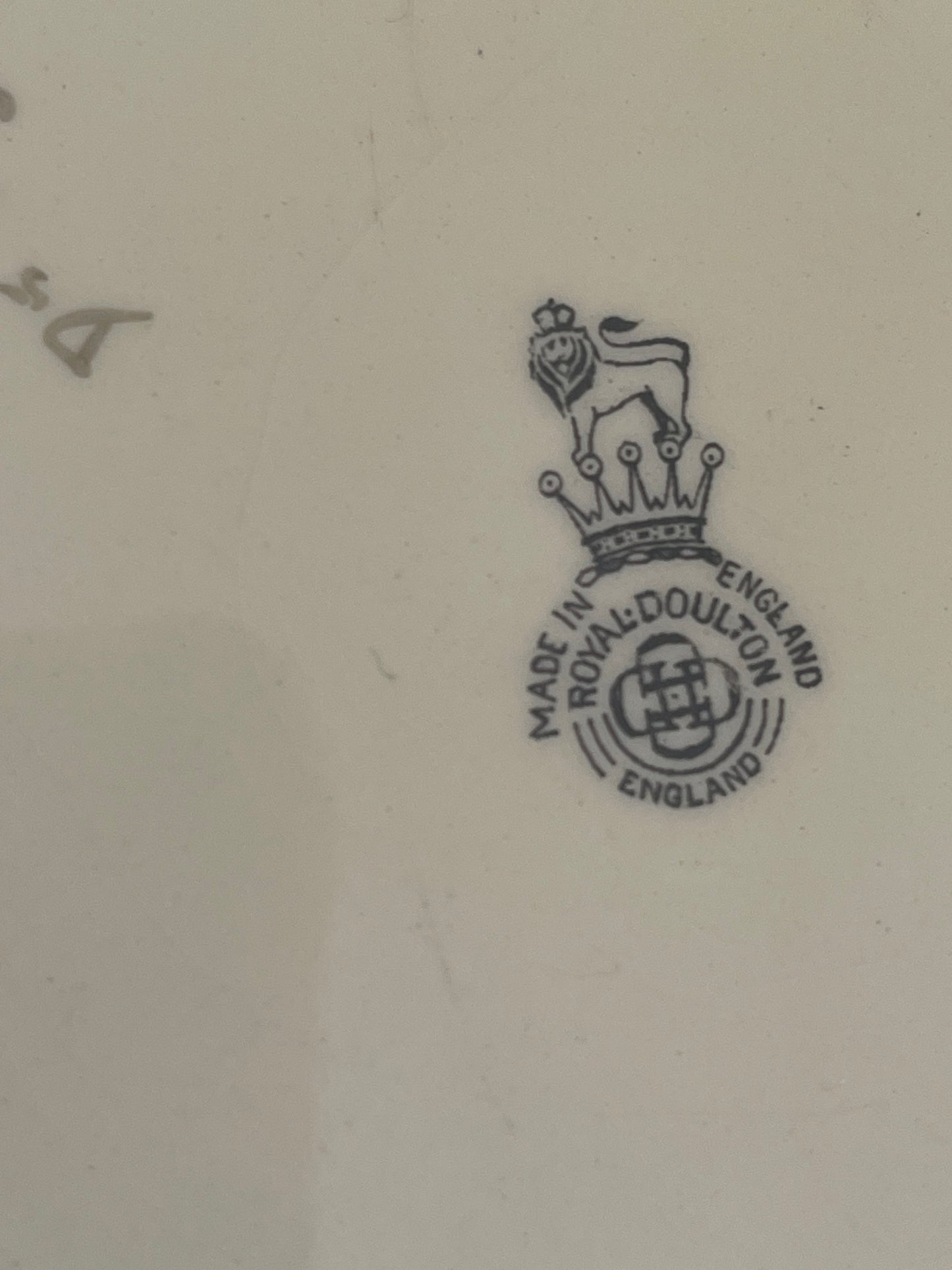 Vintage 1930s Royal Doulton Plate “The Admiral”