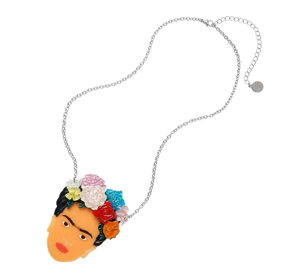 My Own Muse Frida Necklace (2024) by Erstwilder and Frida Kahlo Corporation
