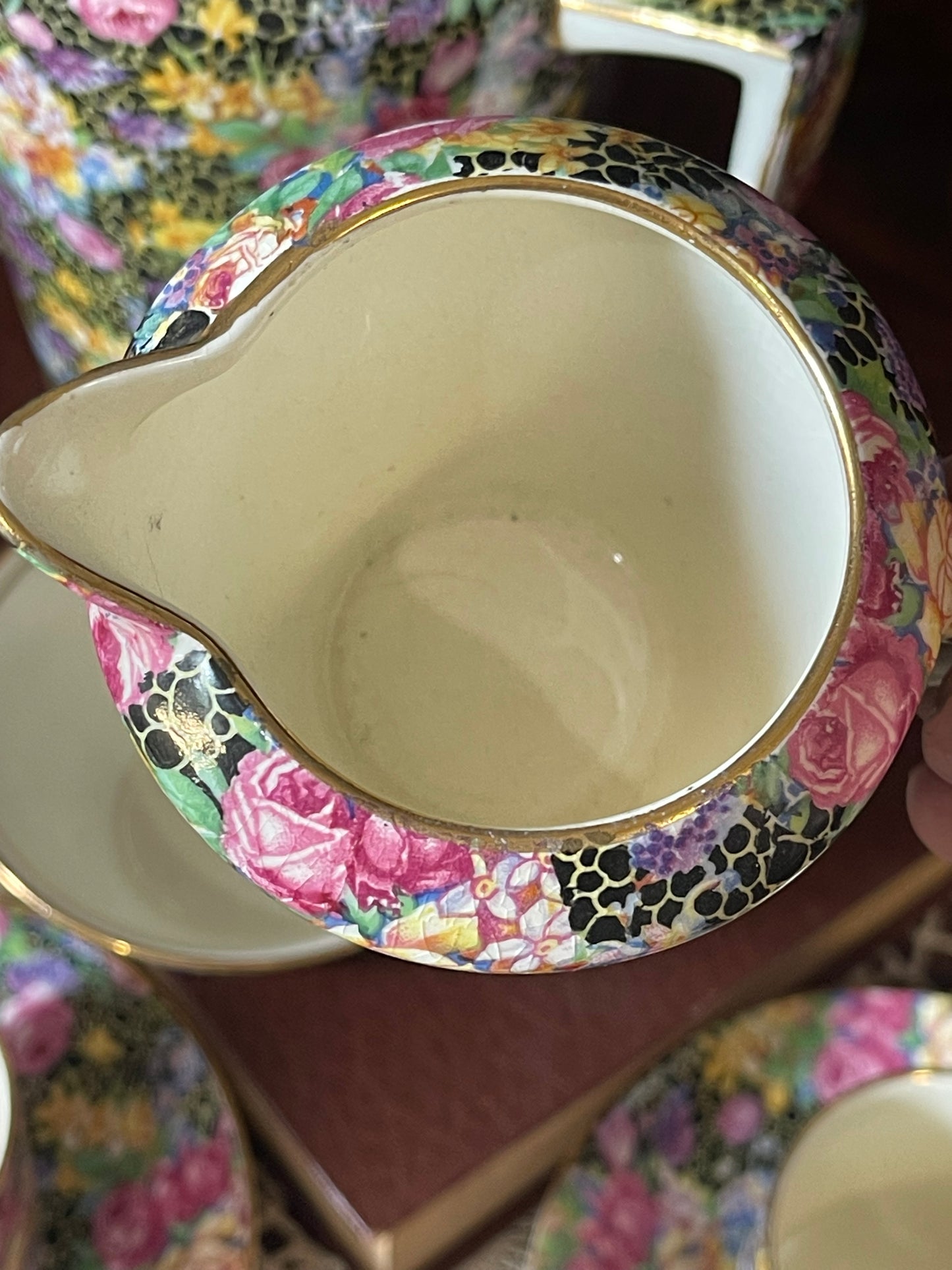 Royal Winton “Hazel” Art Deco Tea or Coffee Set for Six (1930s)