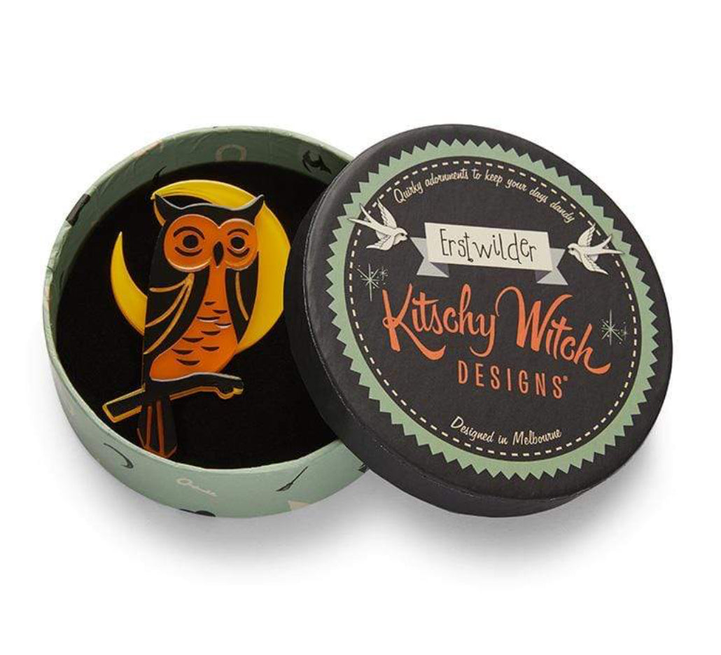 The Night's Watch Owl Brooch (2020) by Stephanie Buscema and Erstwilder