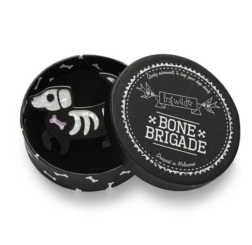 Doggo Darkness Brooch (2020) Bone Brigade Erstwilder