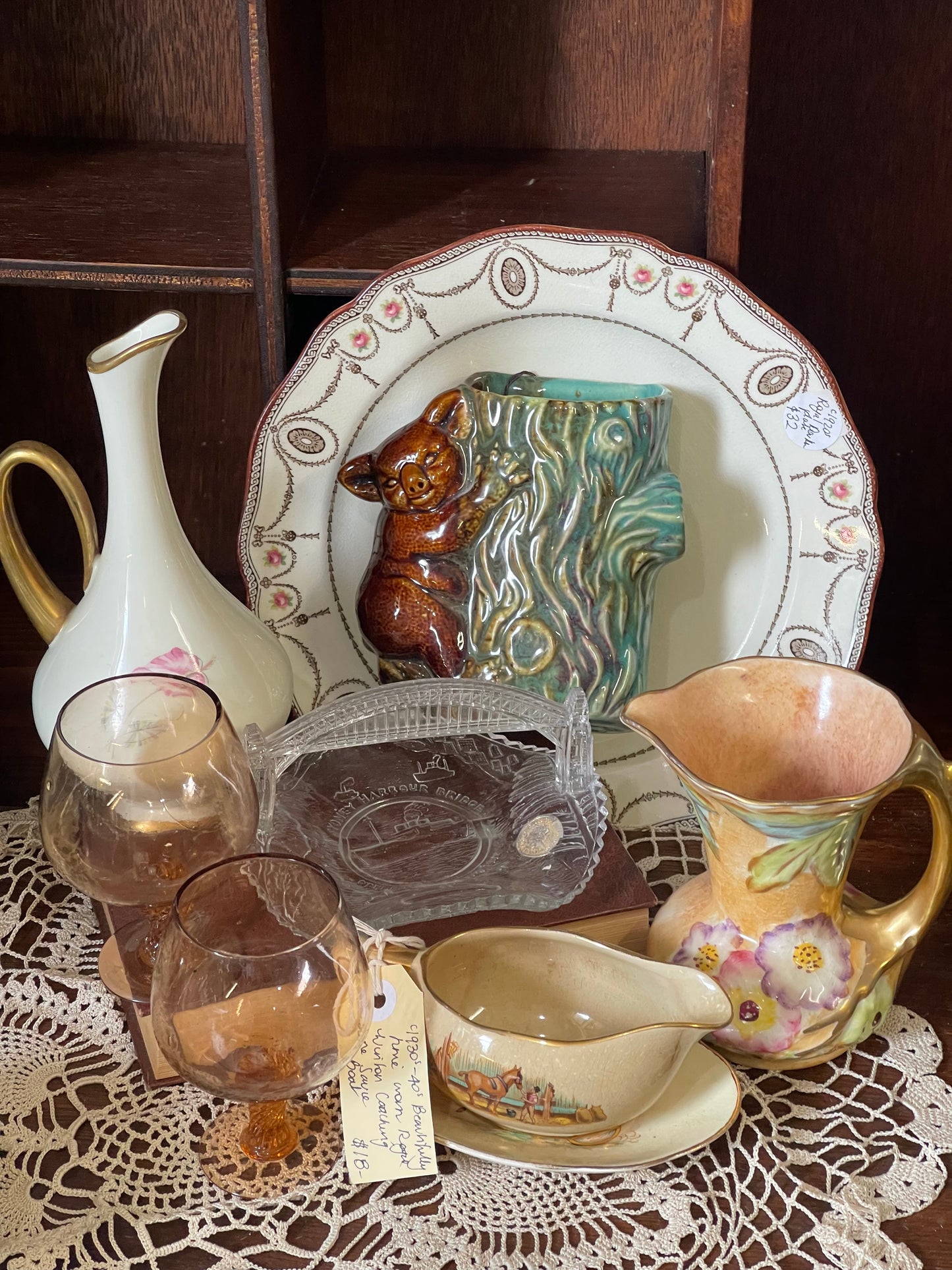 Alka Kunst “Winny” Porcelain Vase – Germany (c.1950s–60s)