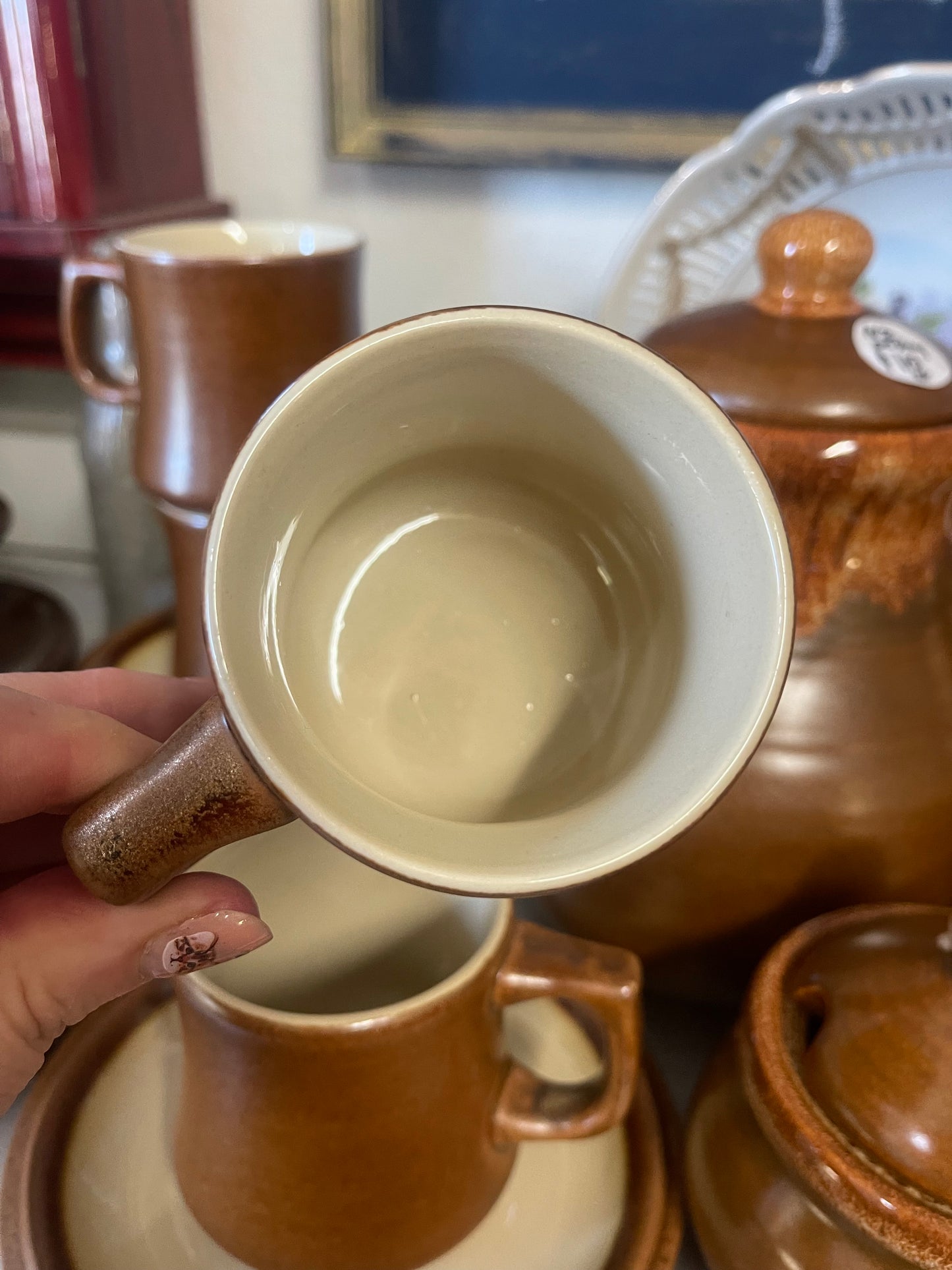 Vintage Mid Century Temuka Pottery Tea or Coffee set from New Zealand