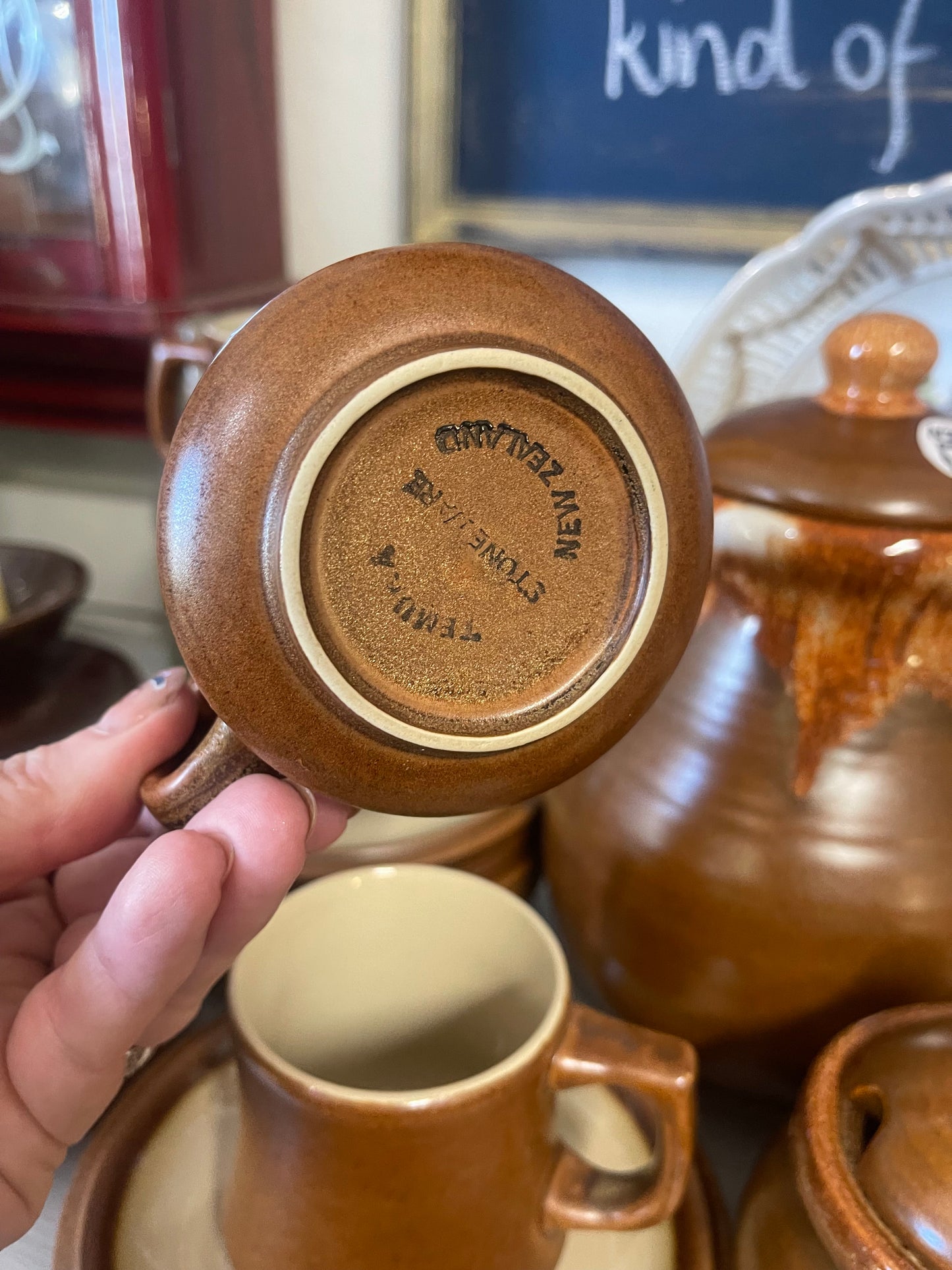 Vintage Mid Century Temuka Pottery Tea or Coffee set from New Zealand