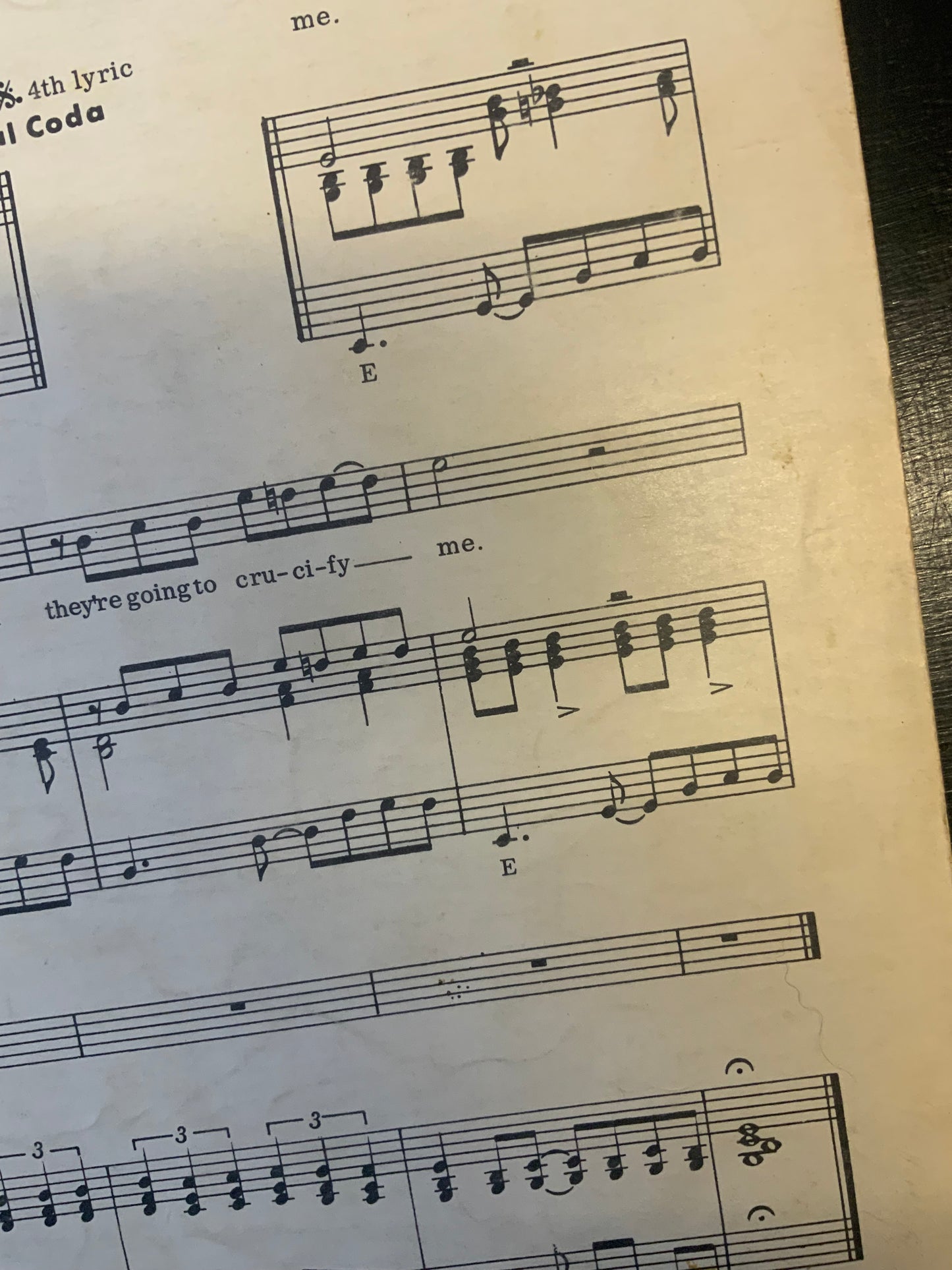 The Ballard of John and Yoko sheet music/ words and music by John Lennon and Paul McCartney 1969