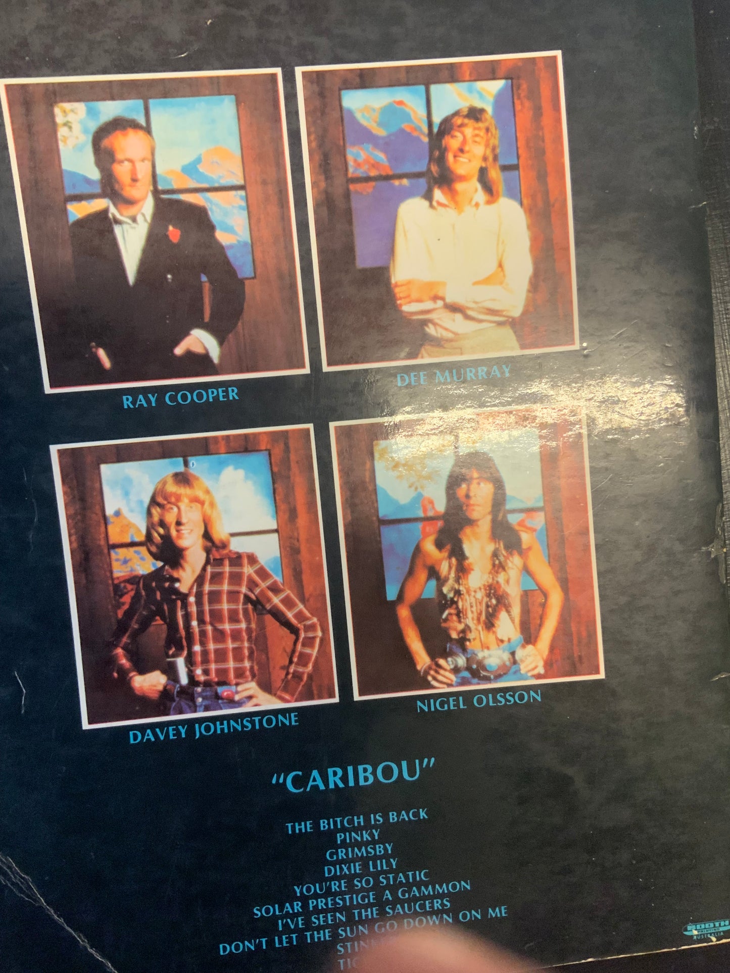 Elton John & Bernie Taupin Caribou Songbook Song Book Sheet Music 1974