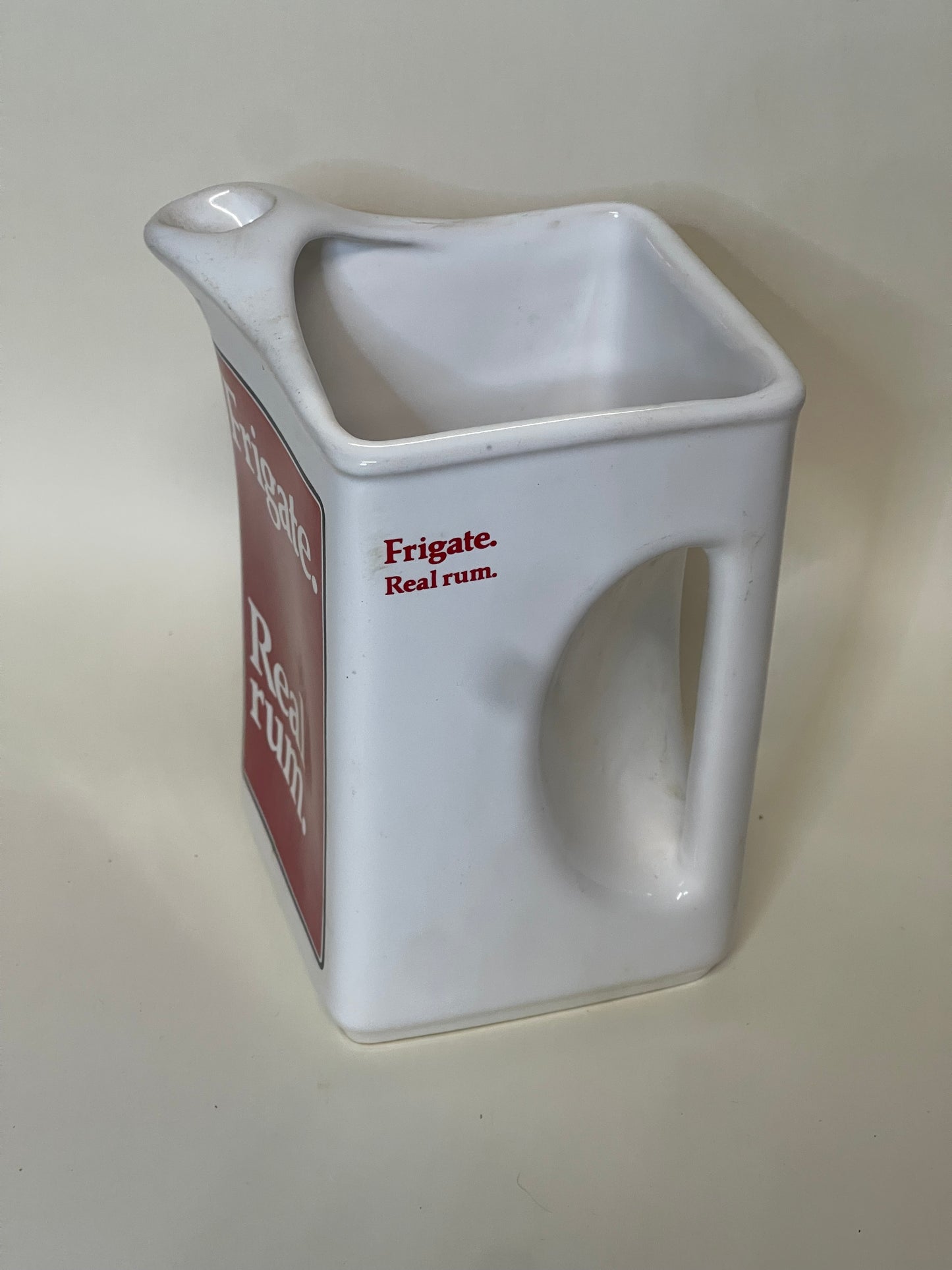 Vintage Frigate Real Rum ceramic jug ELISCHER Australia
