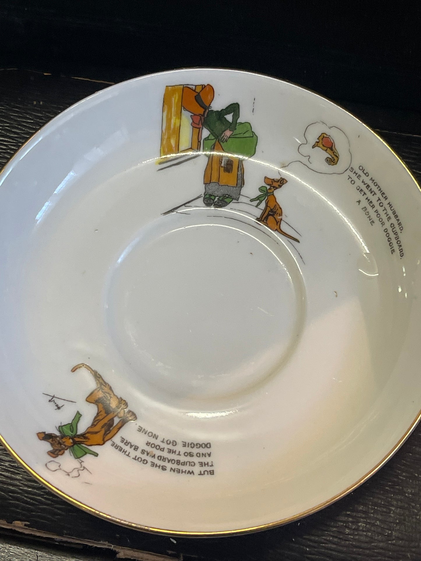 Antique child’s Nursery Rhyme teacup S & N Longton