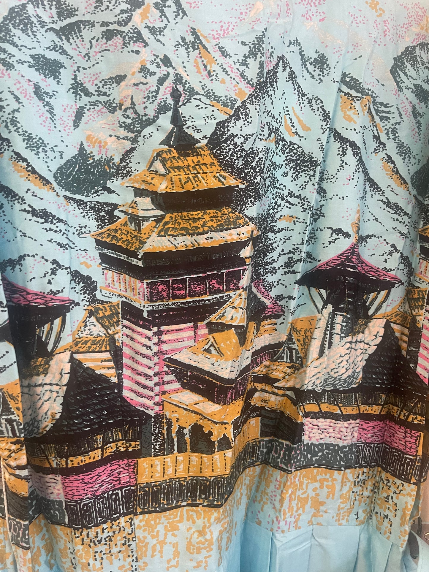 Retrospec’d “Connie” Oriental Teahouse Dress – Blue (Size 20, NWT)