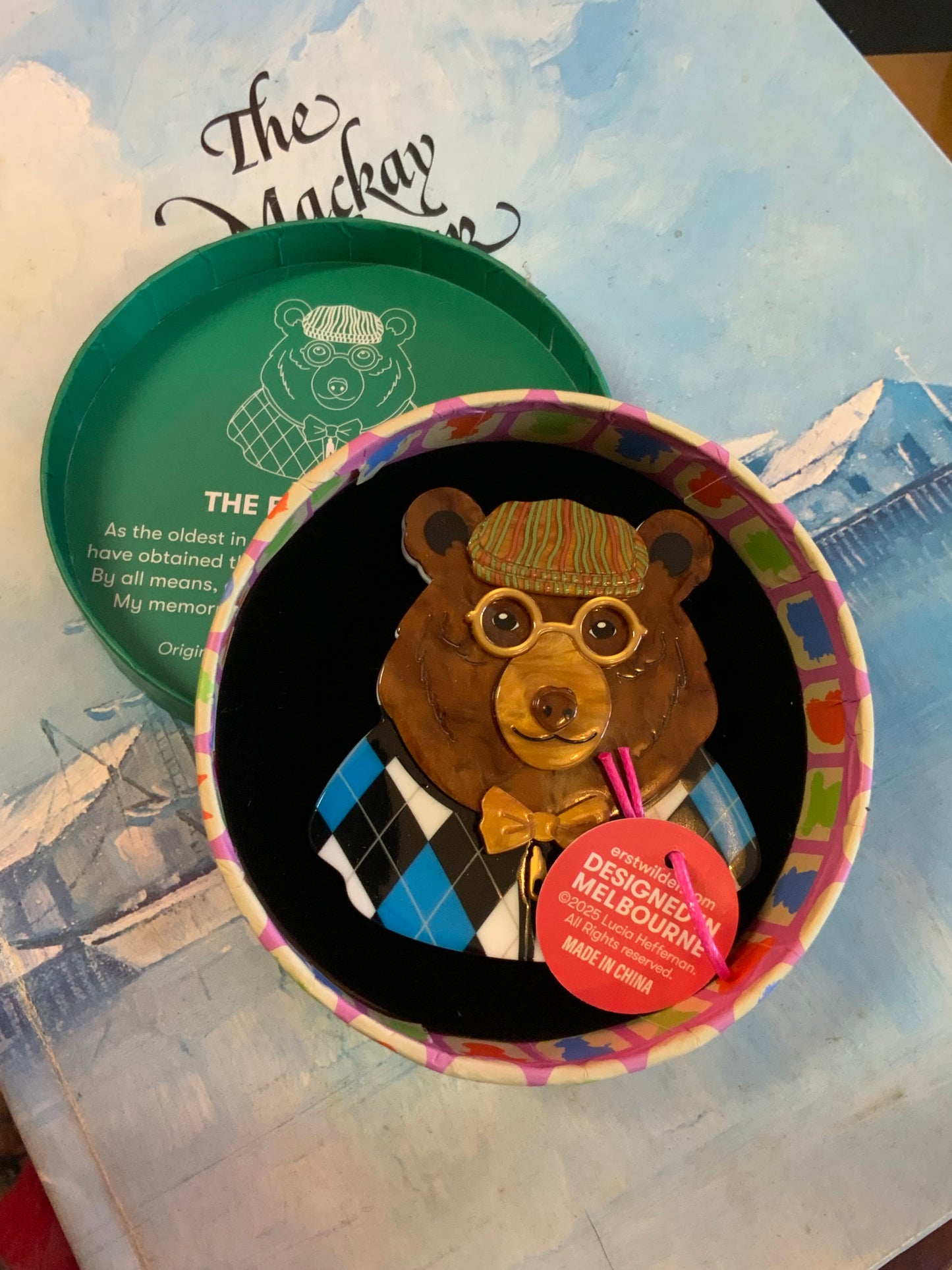 Erstwilder x Lucia Heffernan “ The Elder Bear” Brooch
