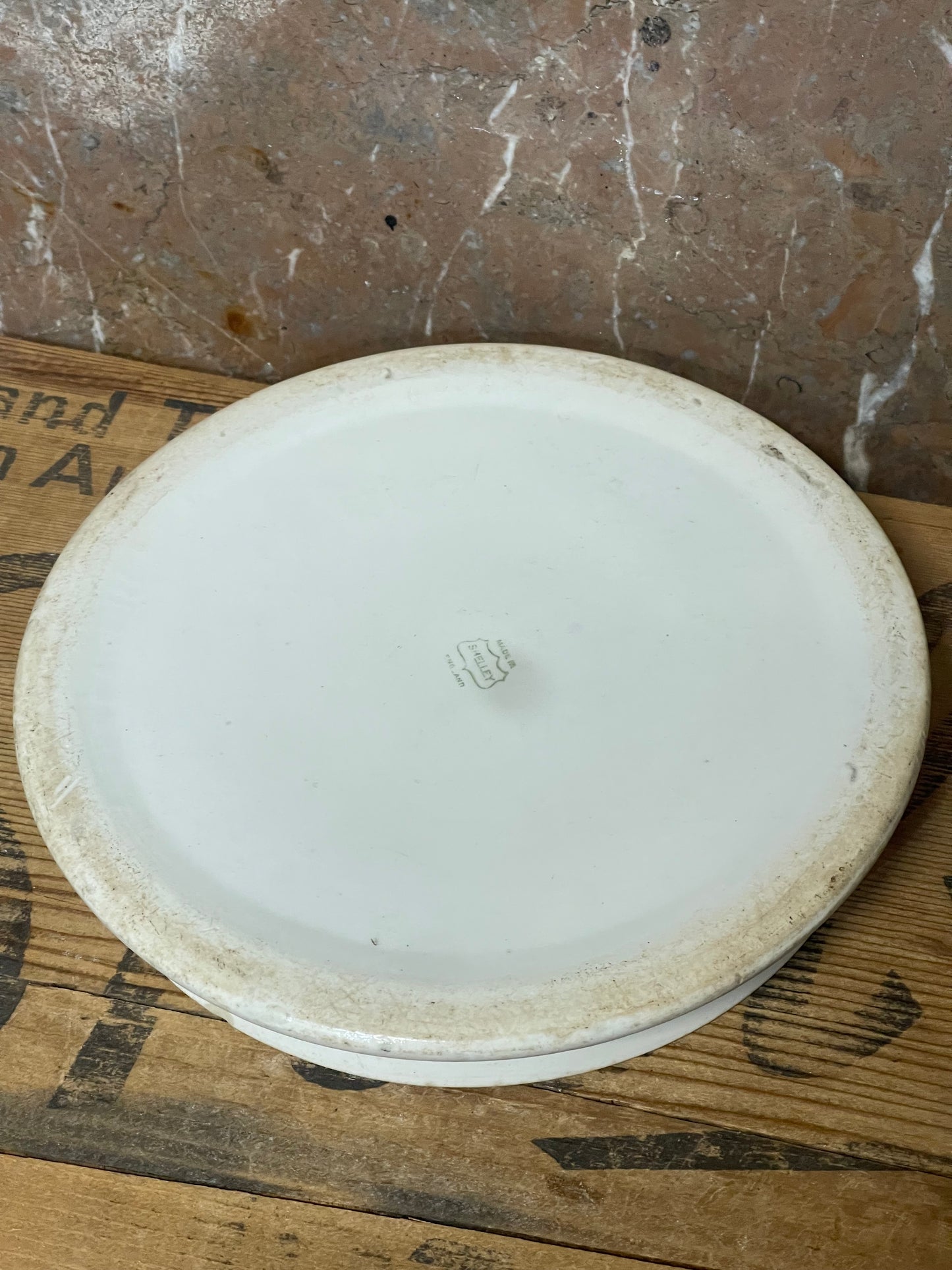 Rare c.1920s Shelley Baby’s Plate – “Cinderella” Fairytale Series