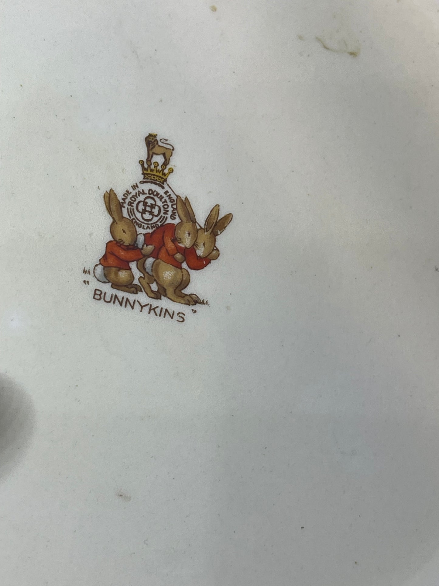 Royal Doulton Bunnykins Baby Bowl – Vintage Nurseryware Mid century