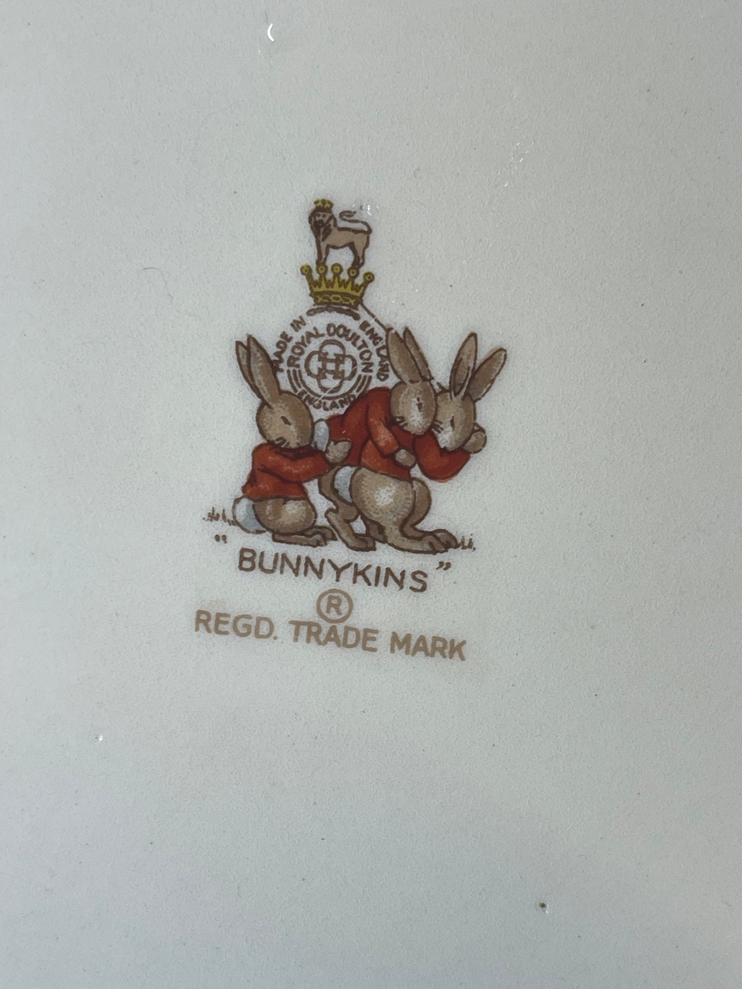 Vintage Royal Doulton Bunnykins Baby Bowl – c.1960s