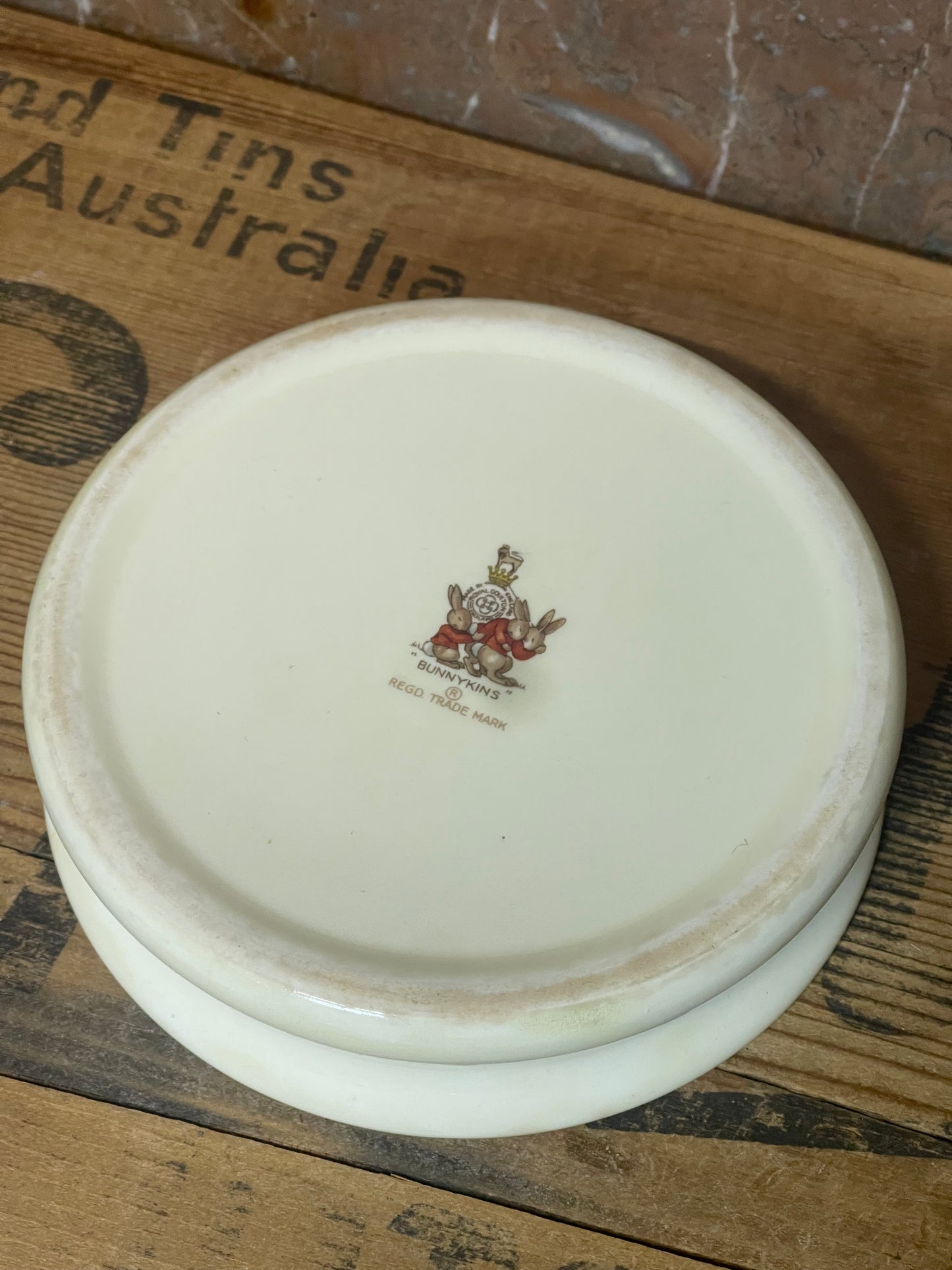 Vintage Royal Doulton Bunnykins Baby Bowl – c.1960s