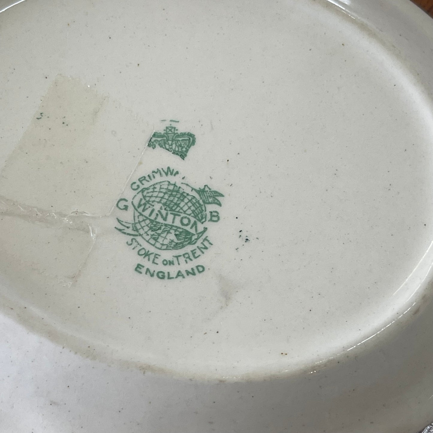 WWI 1914 "United we stand" Commemorative Plate or ashtray by Winton England