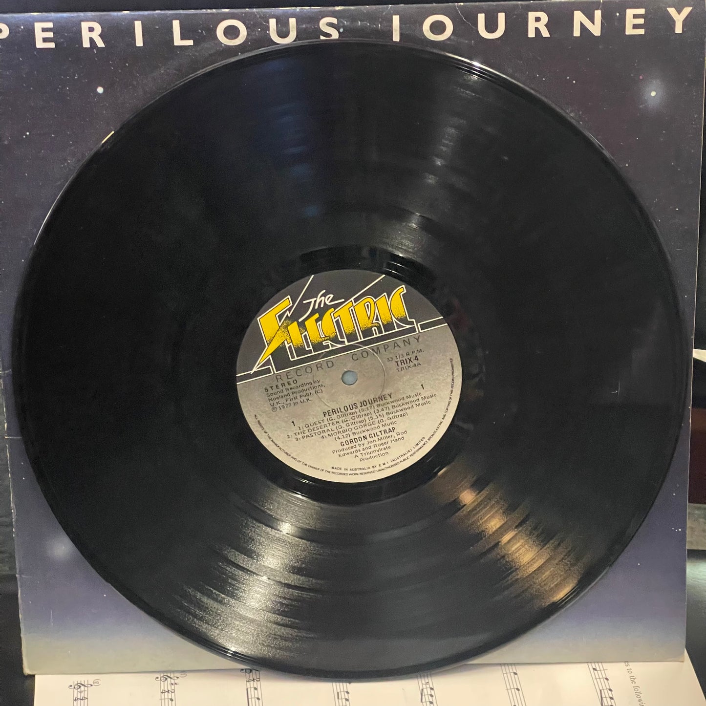 Gordon Giltrap – Perilous Journey (1977) Vintage Vinyl LP