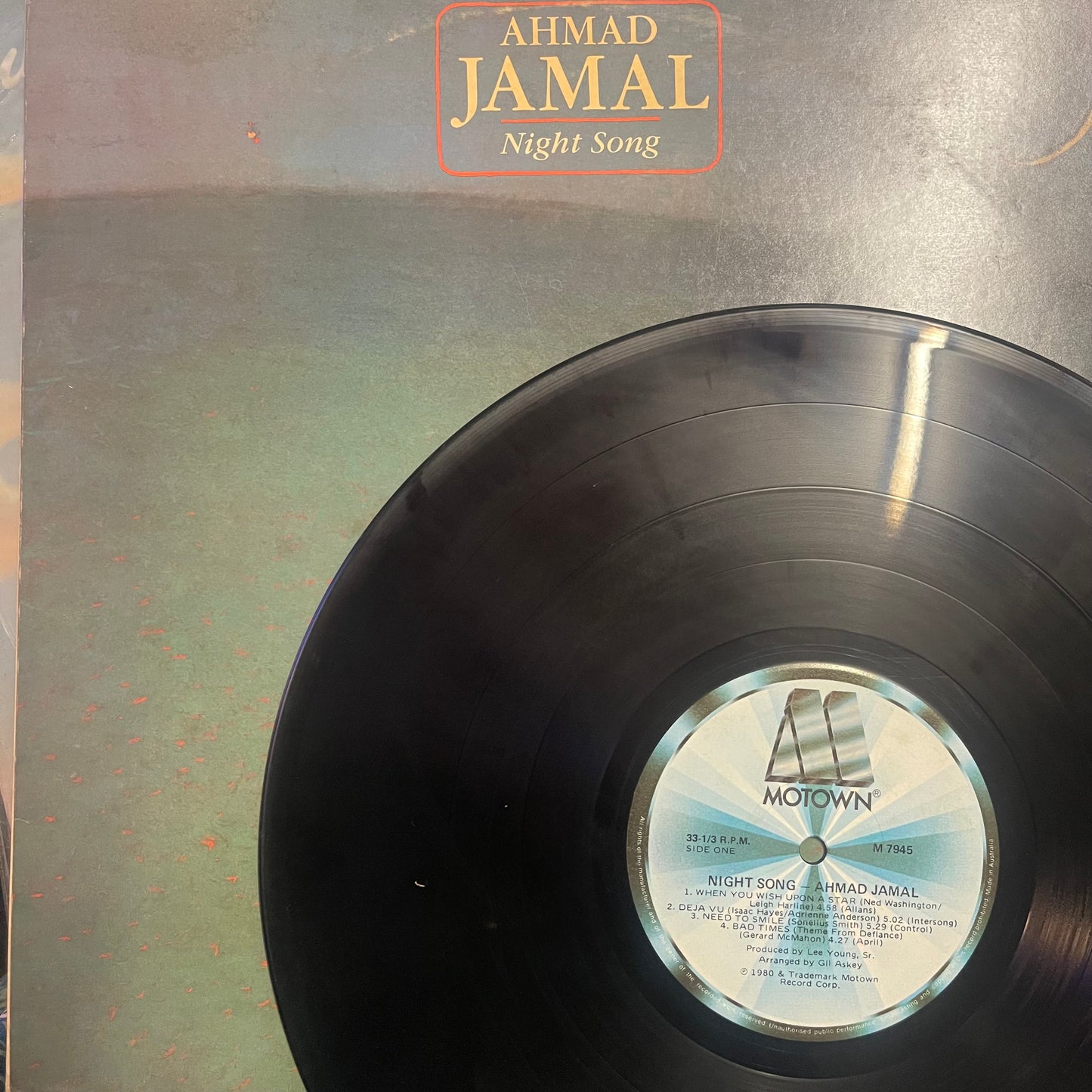 Ahmad Jamal – Night Song (1980) Vintage Vinyl LP