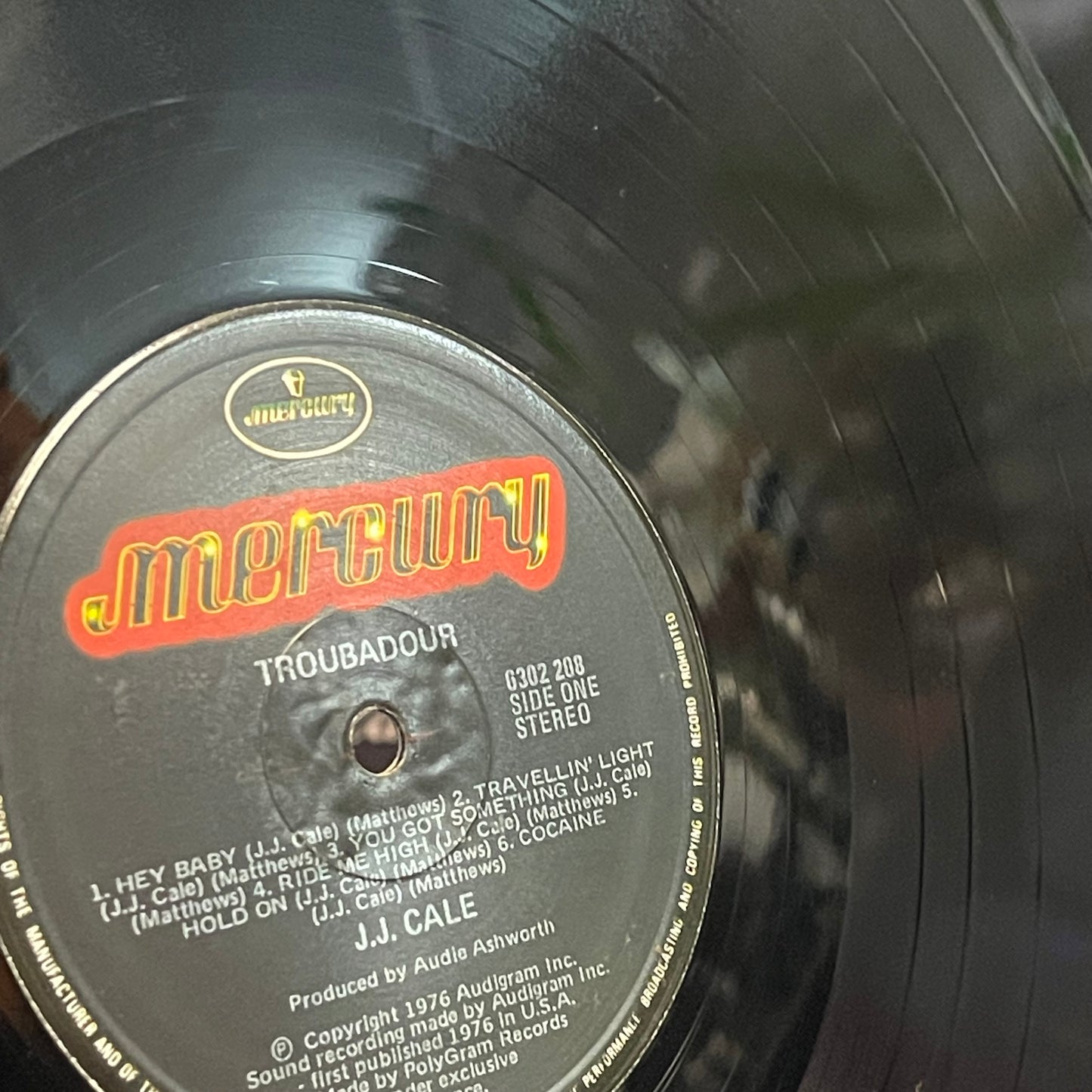 J.J. Cale – Troubadour (1976) Vintage Vinyl LP