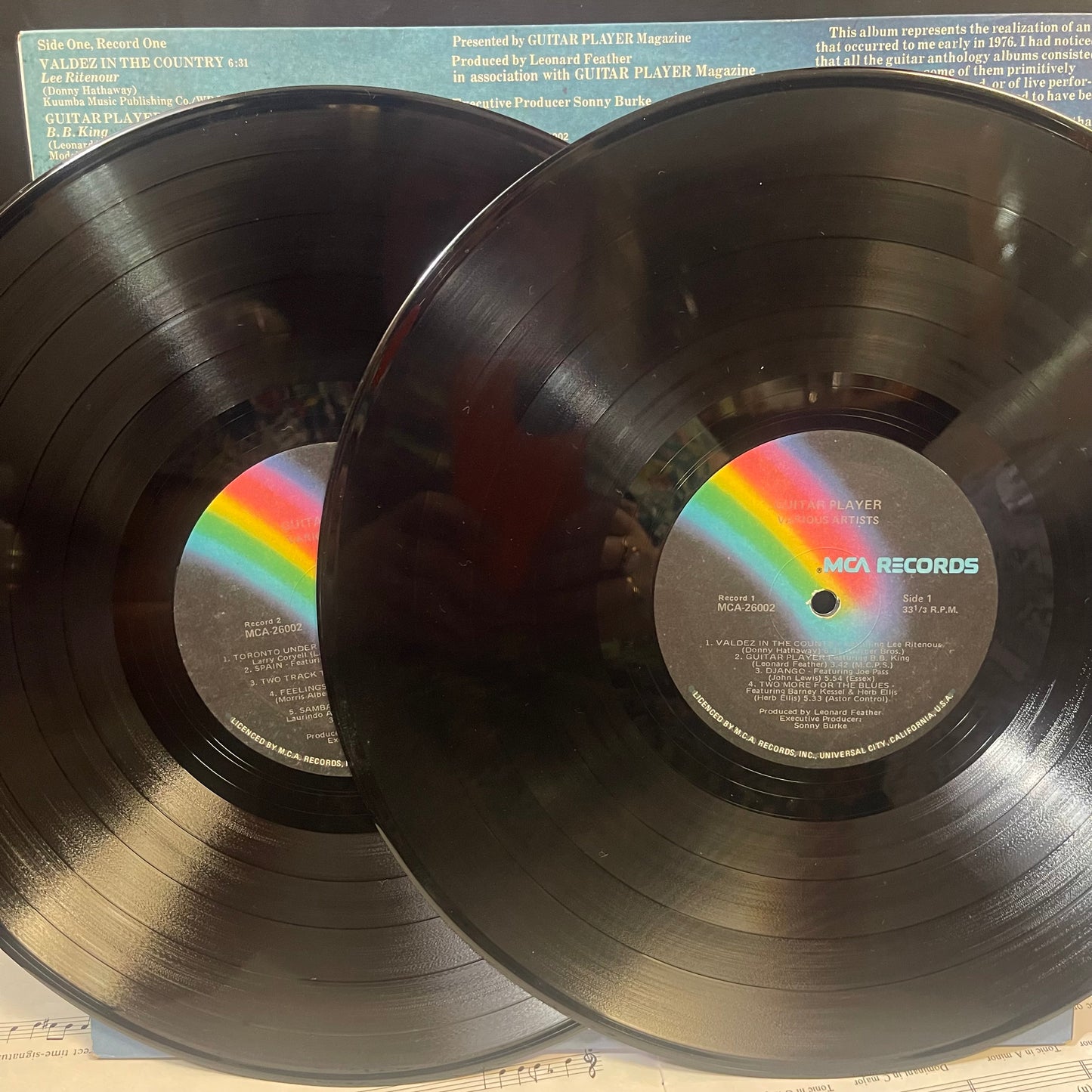 Guitar Player – An Album of Contemporary Styles by Modern Masters (1976) Vintage 2LP Set