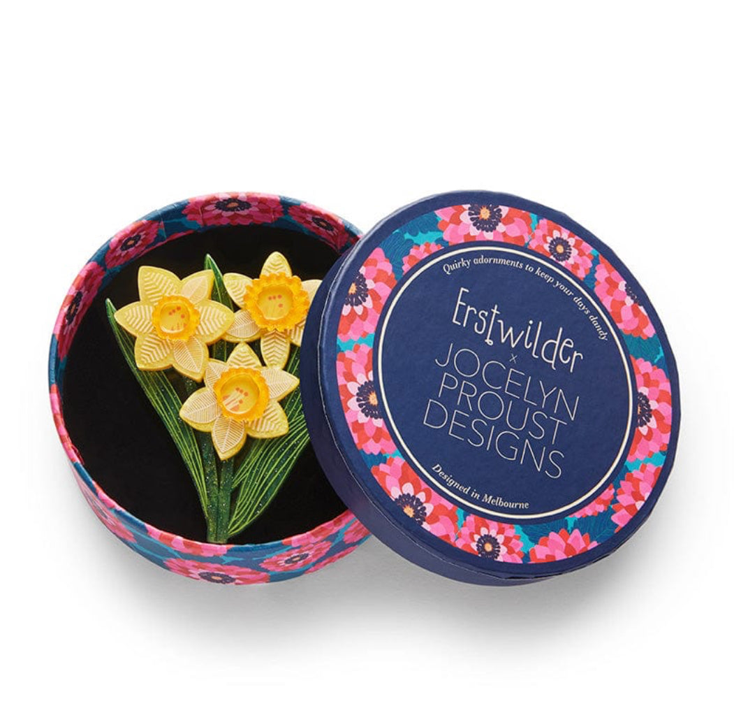 Delightful Daffodils Brooch (2024) Jocelyn Proust and Erstwilder
