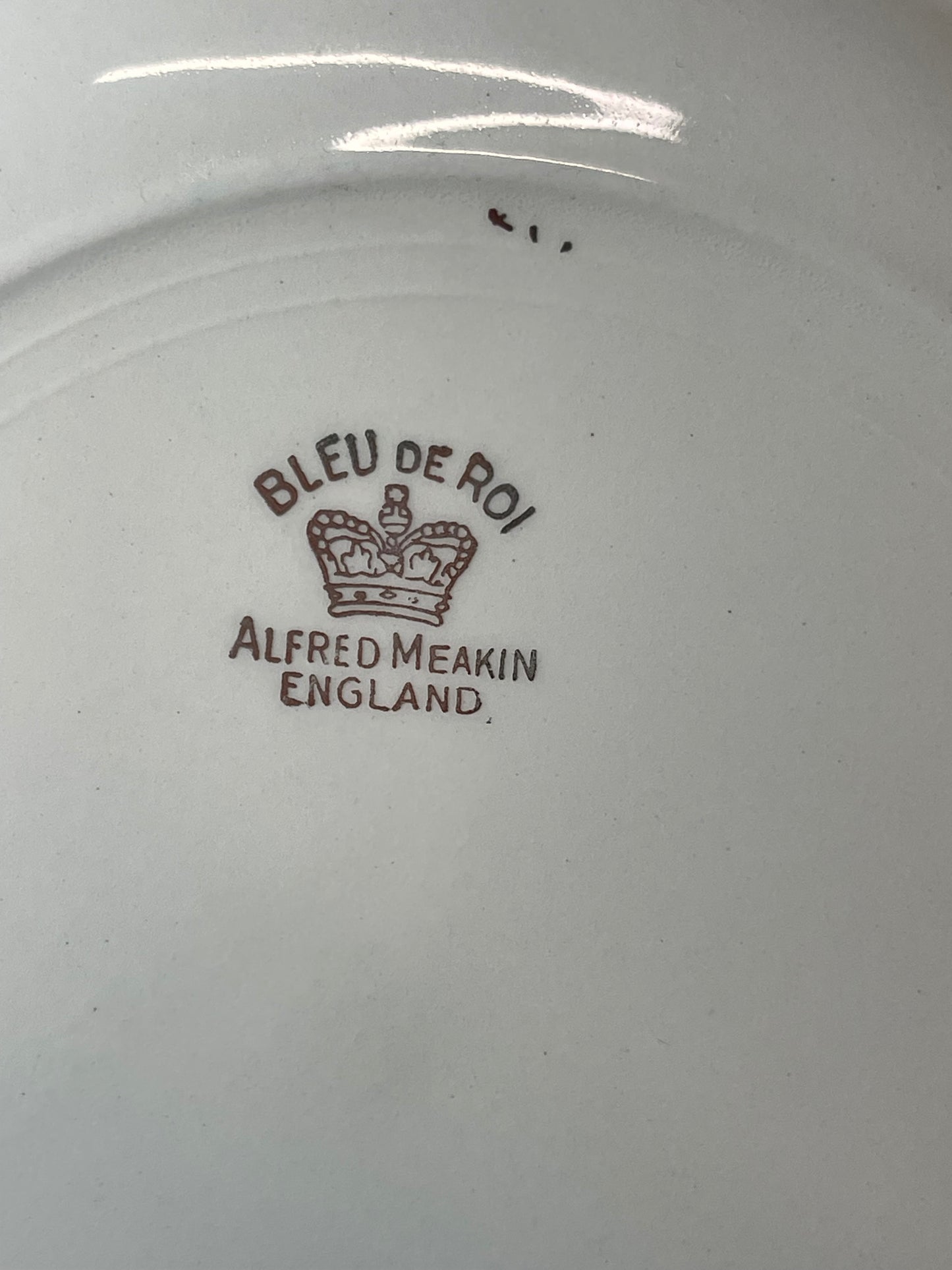 Alfred Meakin “Bleu de Roi” Dinner Plates – Set of 6