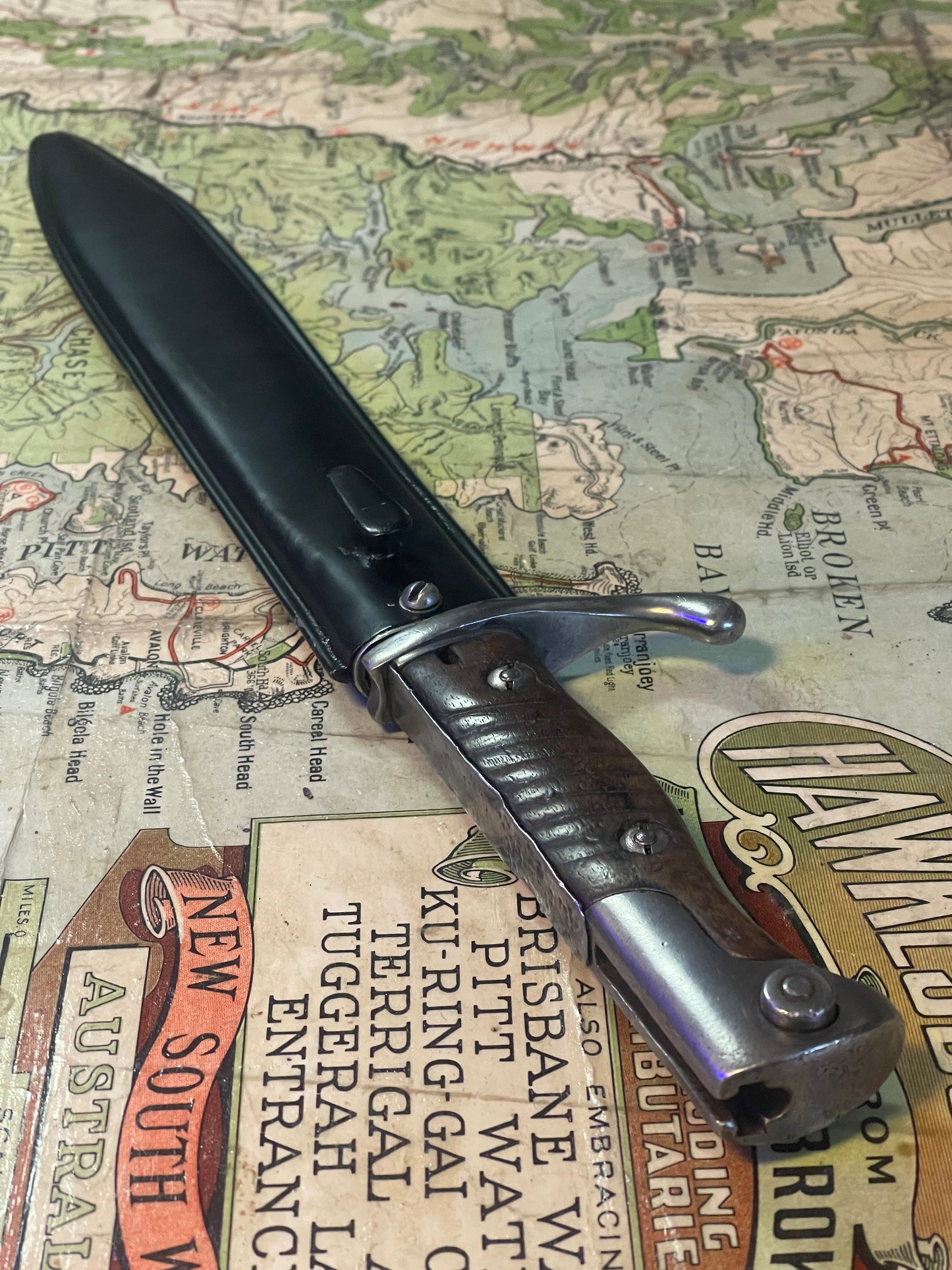WWI 1917 German Mauser A.G. Bayonet