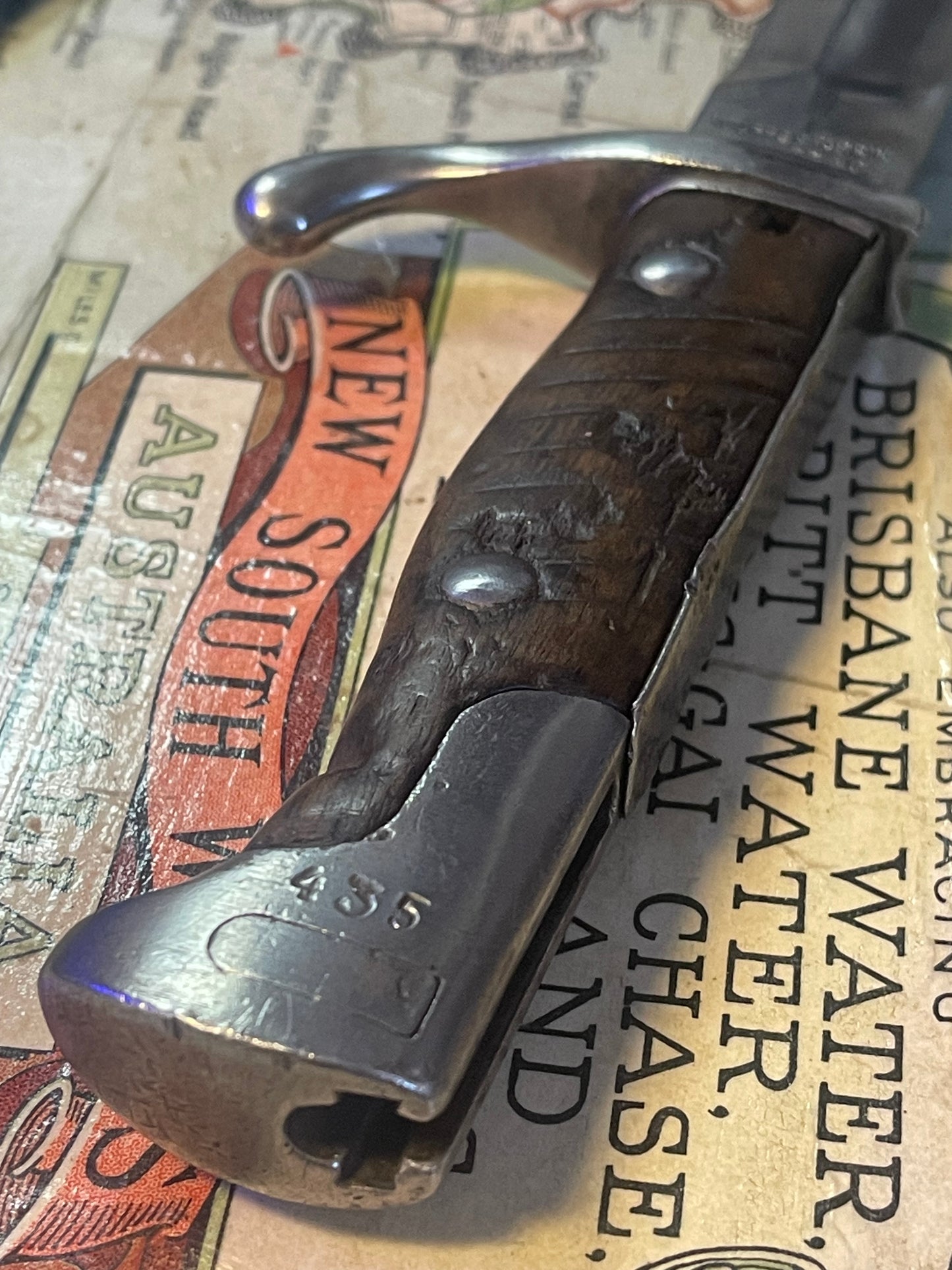 WWI 1917 German Mauser A.G. Bayonet