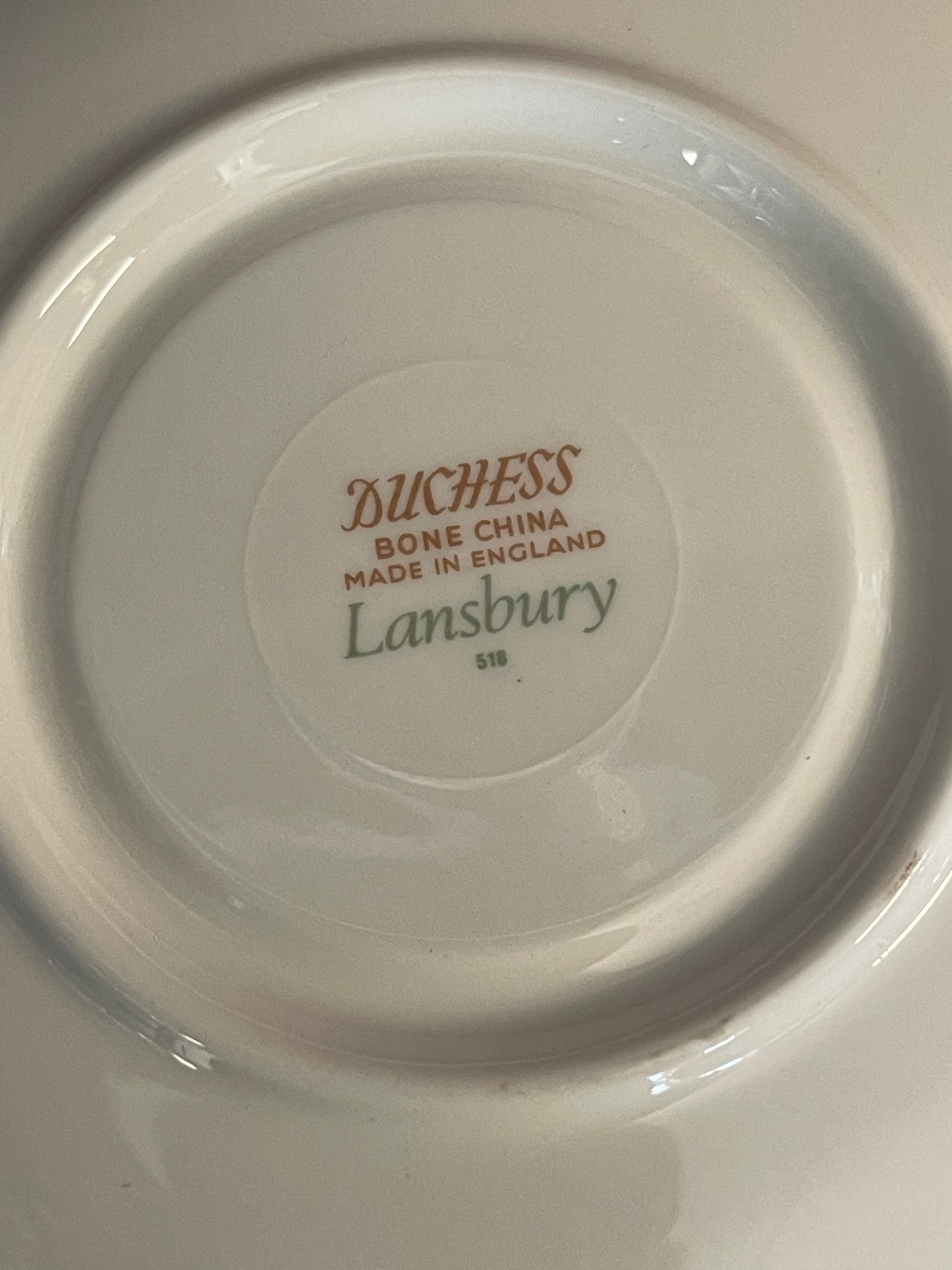 Vintage 1970's Duchess Fine Bone China Lansbury Trio Pastel Pink & Blue Flowers