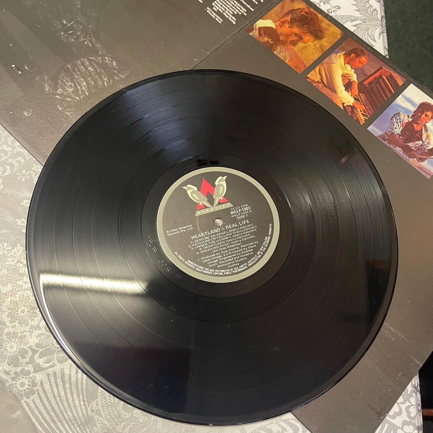 Real Life – Heartland LP Vinyl Record (1983, RCA)
