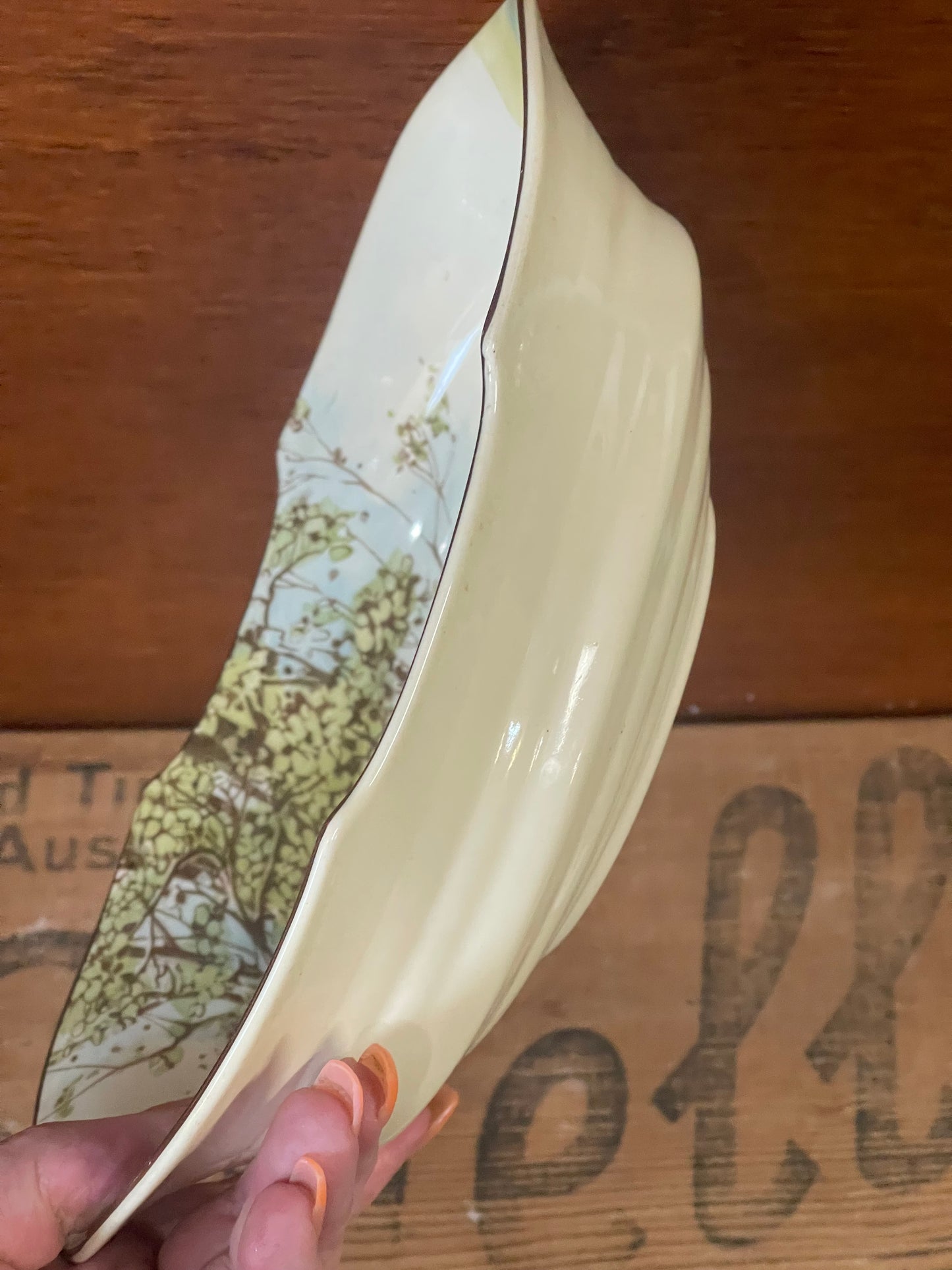 Vintage 1930s Royal Doulton Woodland Large Bowl 5815