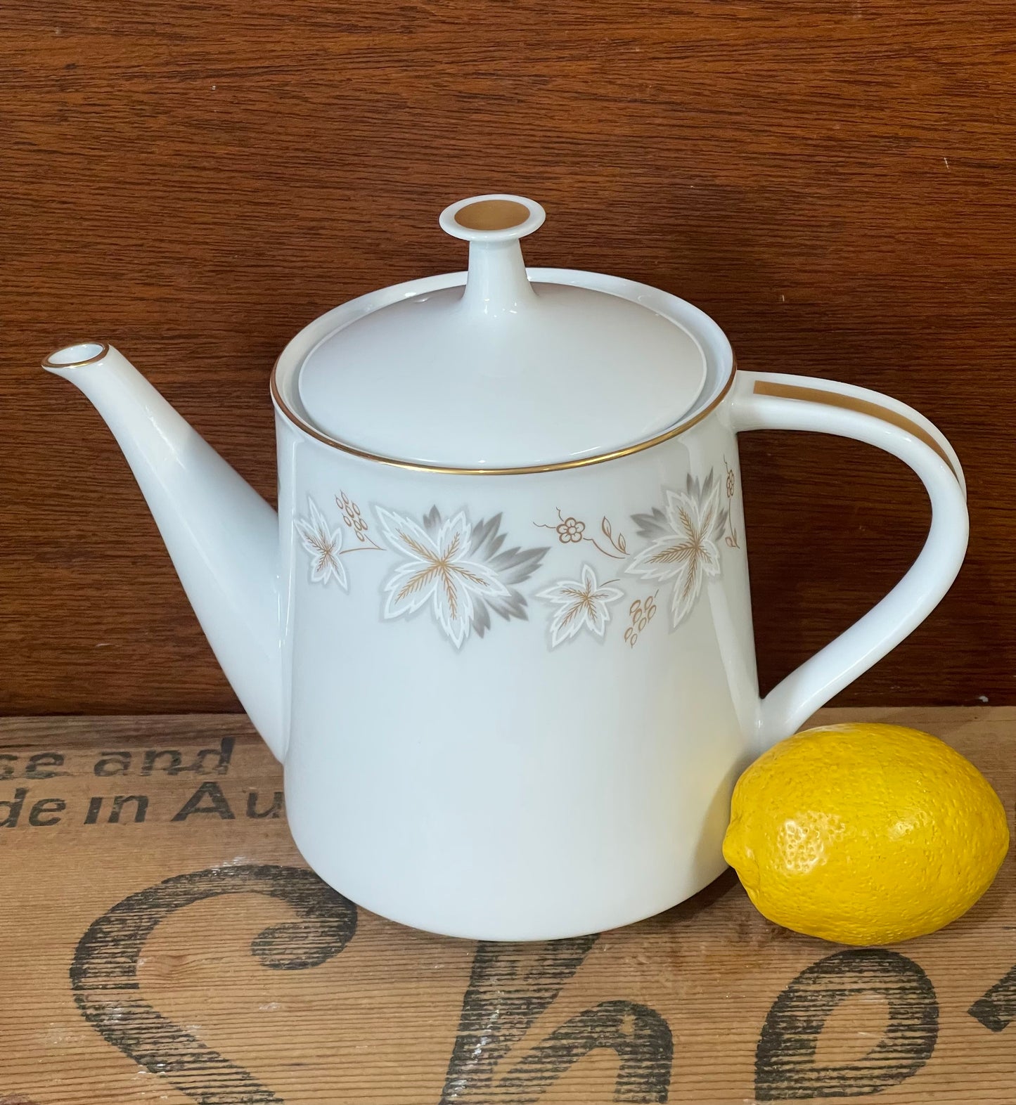 Vintage 1970s 80s Japanese Noritake ‘ Estrellita’ Teapot