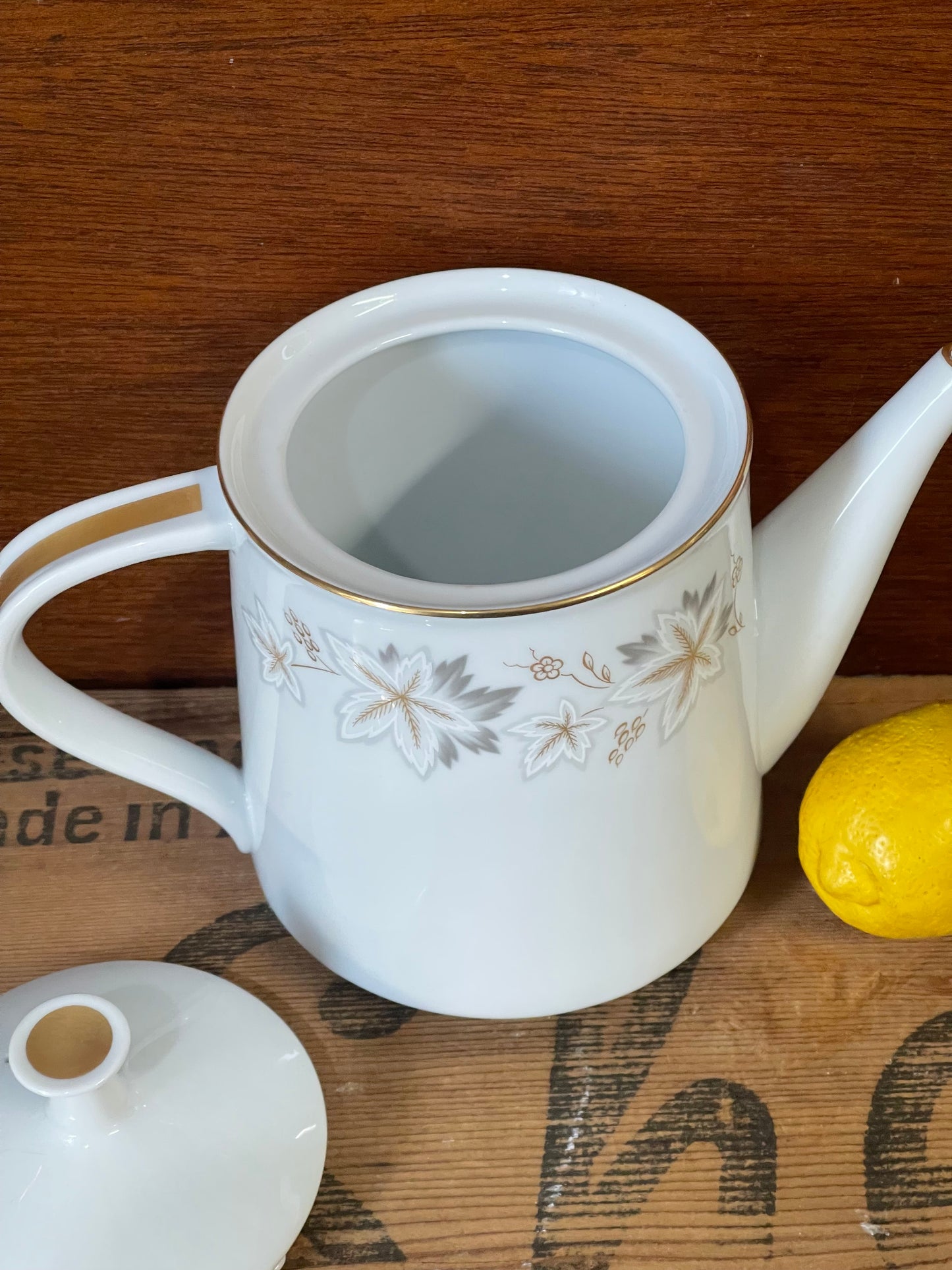 Vintage 1970s 80s Japanese Noritake ‘ Estrellita’ Teapot
