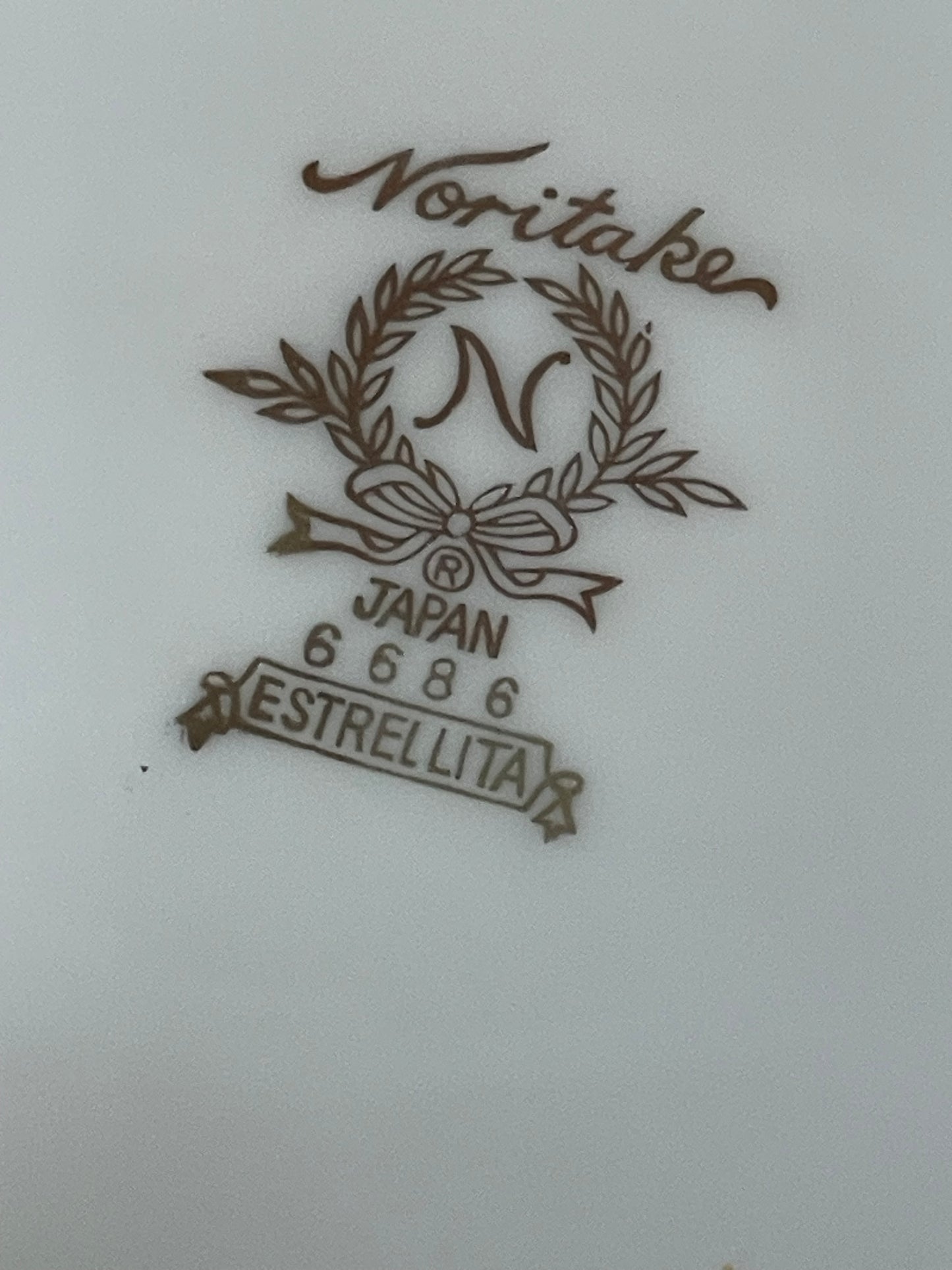 Vintage 1970s 80s Japanese Noritake ‘ Estrellita’ Teapot