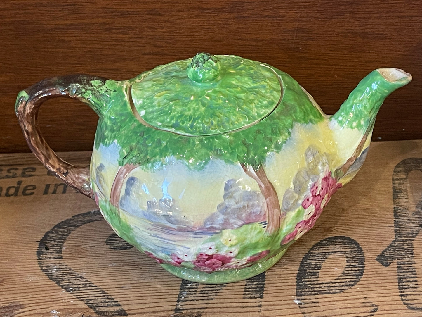 Royal Winton Grimwades 'Lakeland' Art Deco Teapot c1936