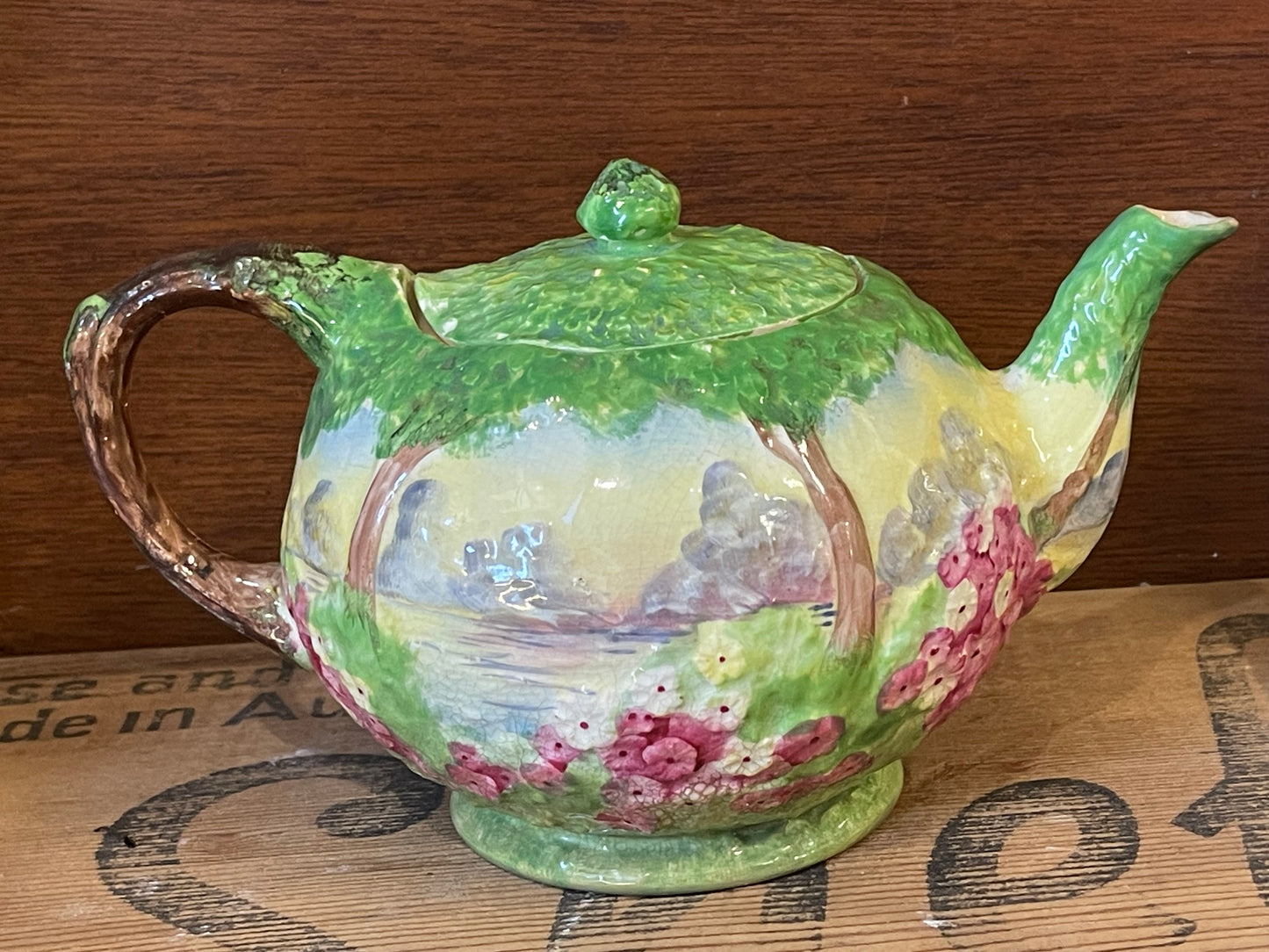 Royal Winton Grimwades 'Lakeland' Art Deco Teapot c1936