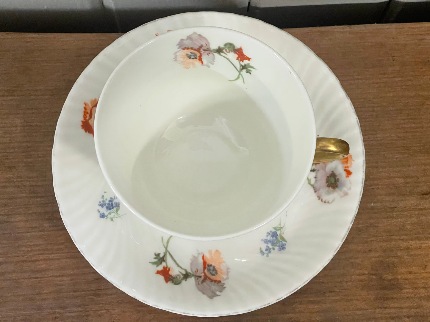 Vintage Royal Doulton “Poppies ” Tea Cup and saucer